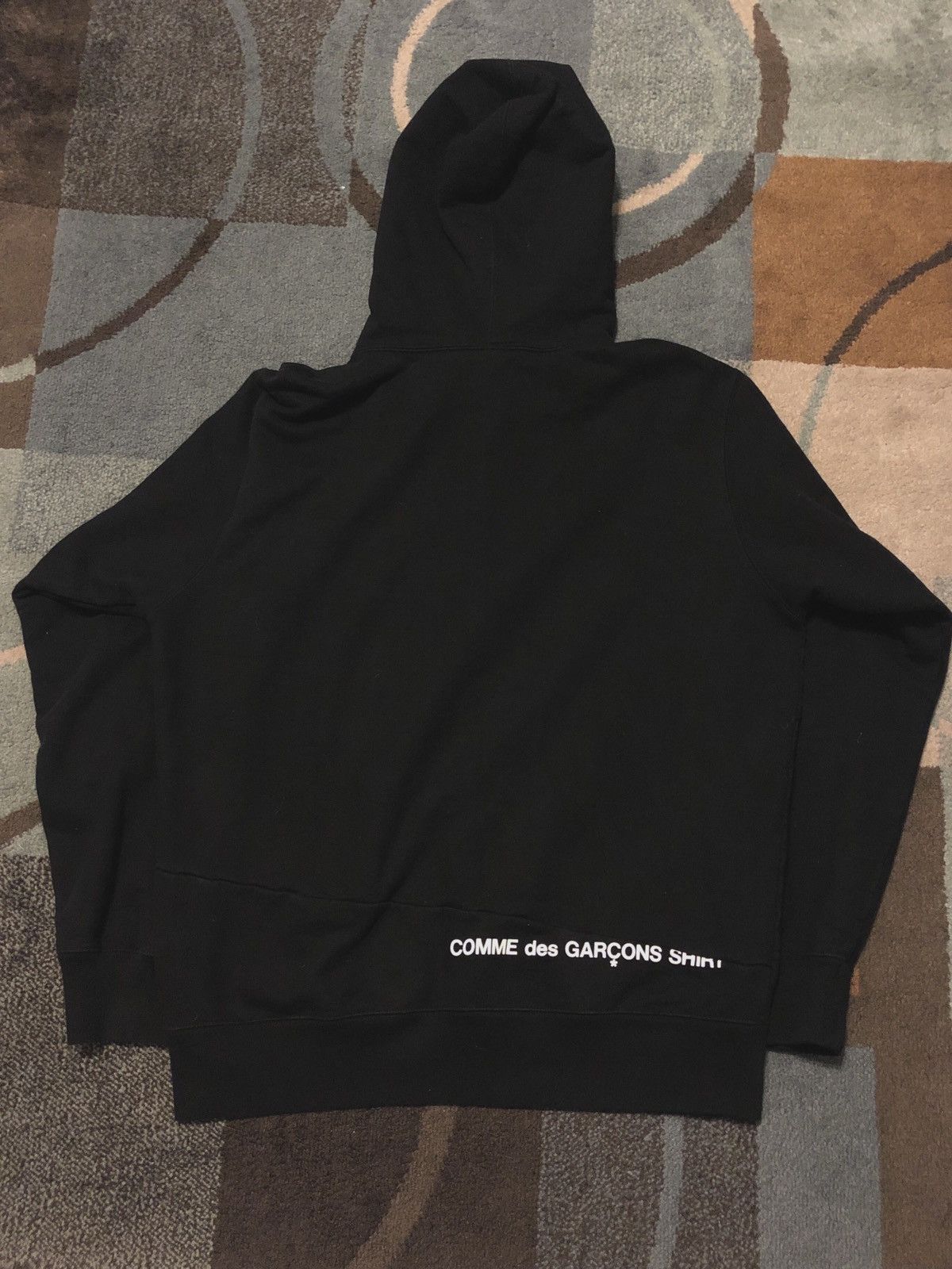 Comme des Garcons Supreme Supreme x CSG Split Box Logo Hoodie Grailed