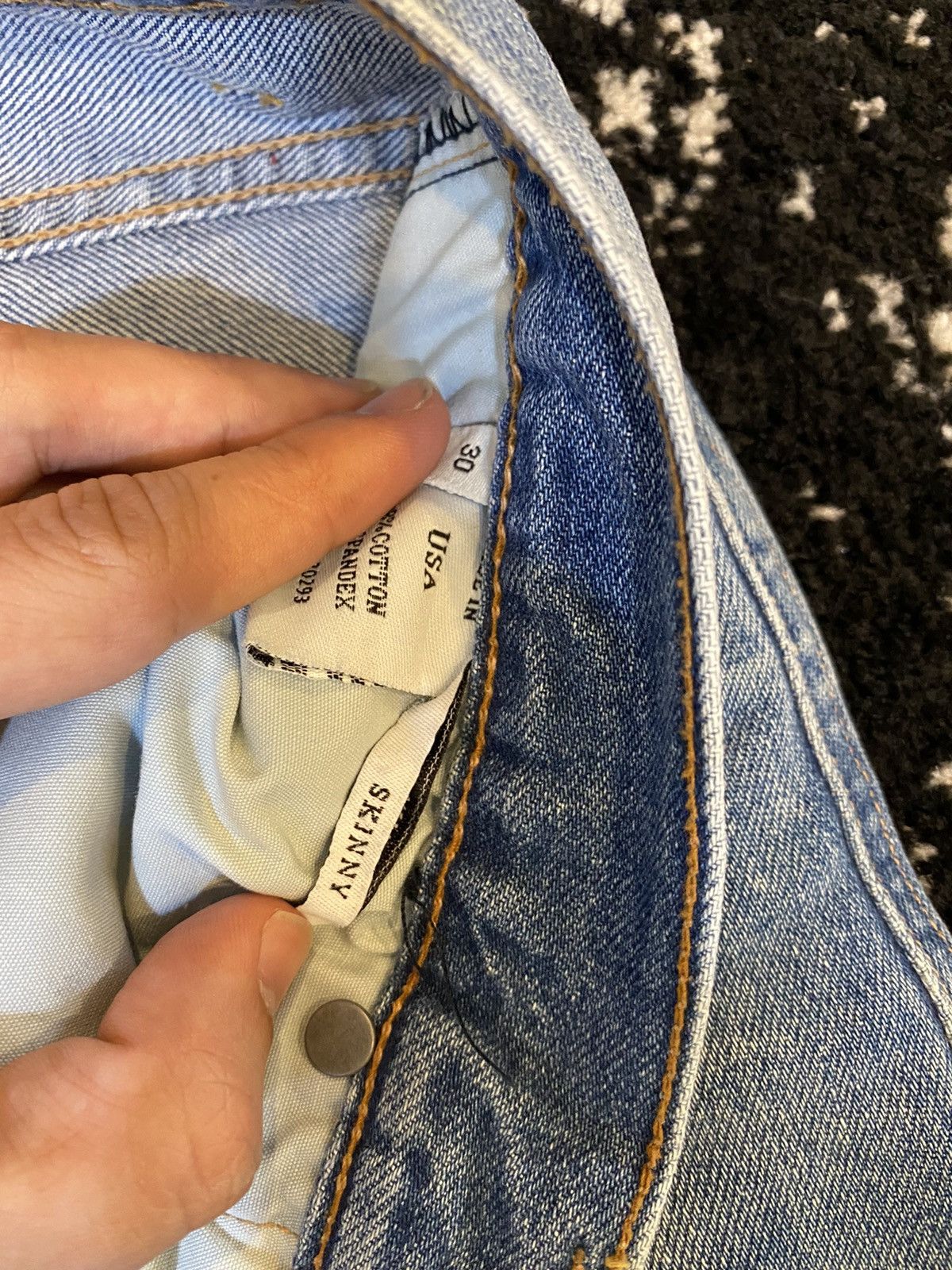Robert Geller Classic Robert Geller Skinny Stack Denim Size US 29 - 4 Thumbnail