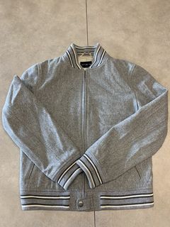 Club monaco hot sale varsity jacket