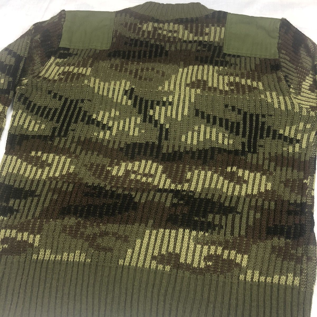 Vintage Vintage Army Pullover Knit Sweater Size US M / EU 48-50 / 2 - 6 Thumbnail