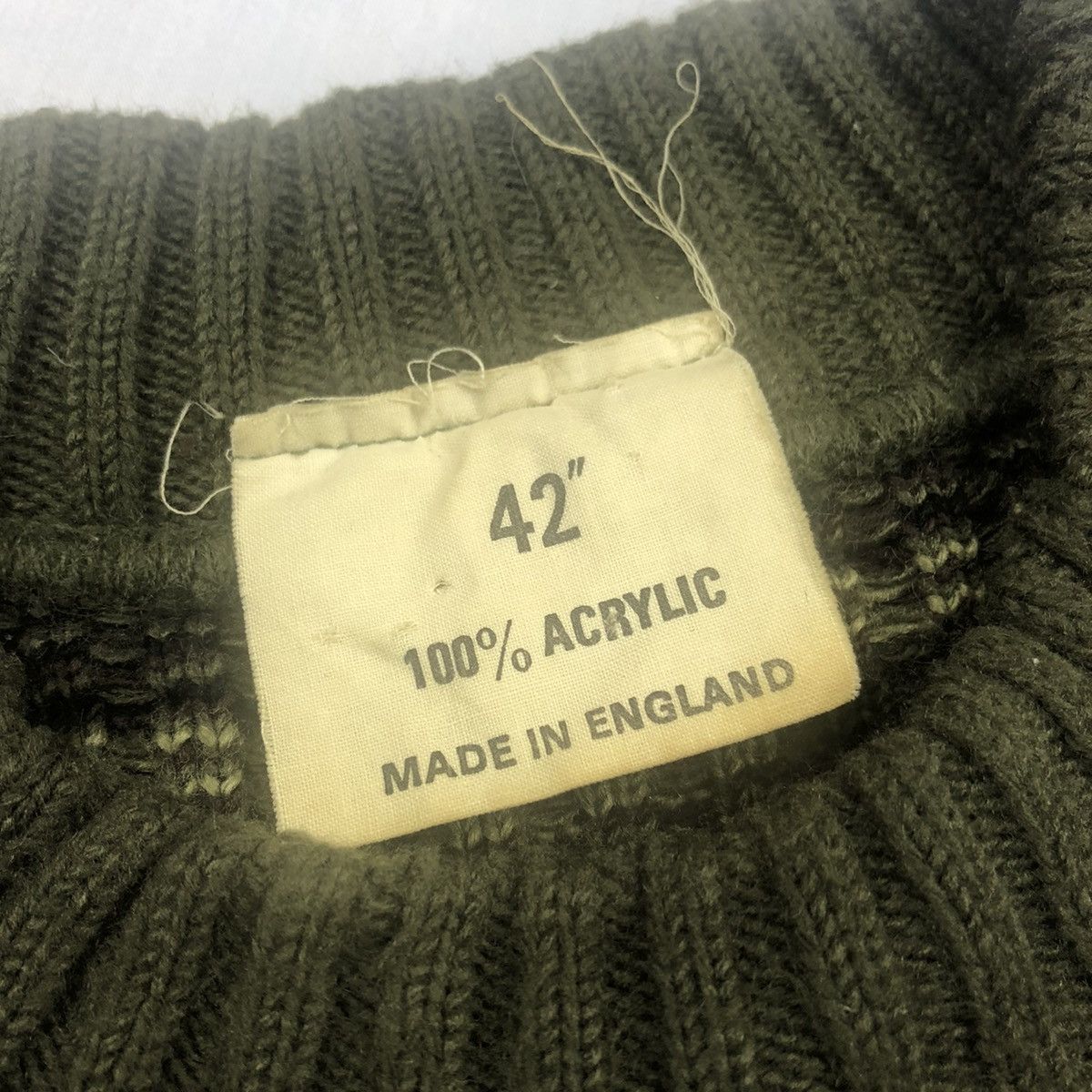 Vintage Vintage Army Pullover Knit Sweater Size US M / EU 48-50 / 2 - 8 Thumbnail