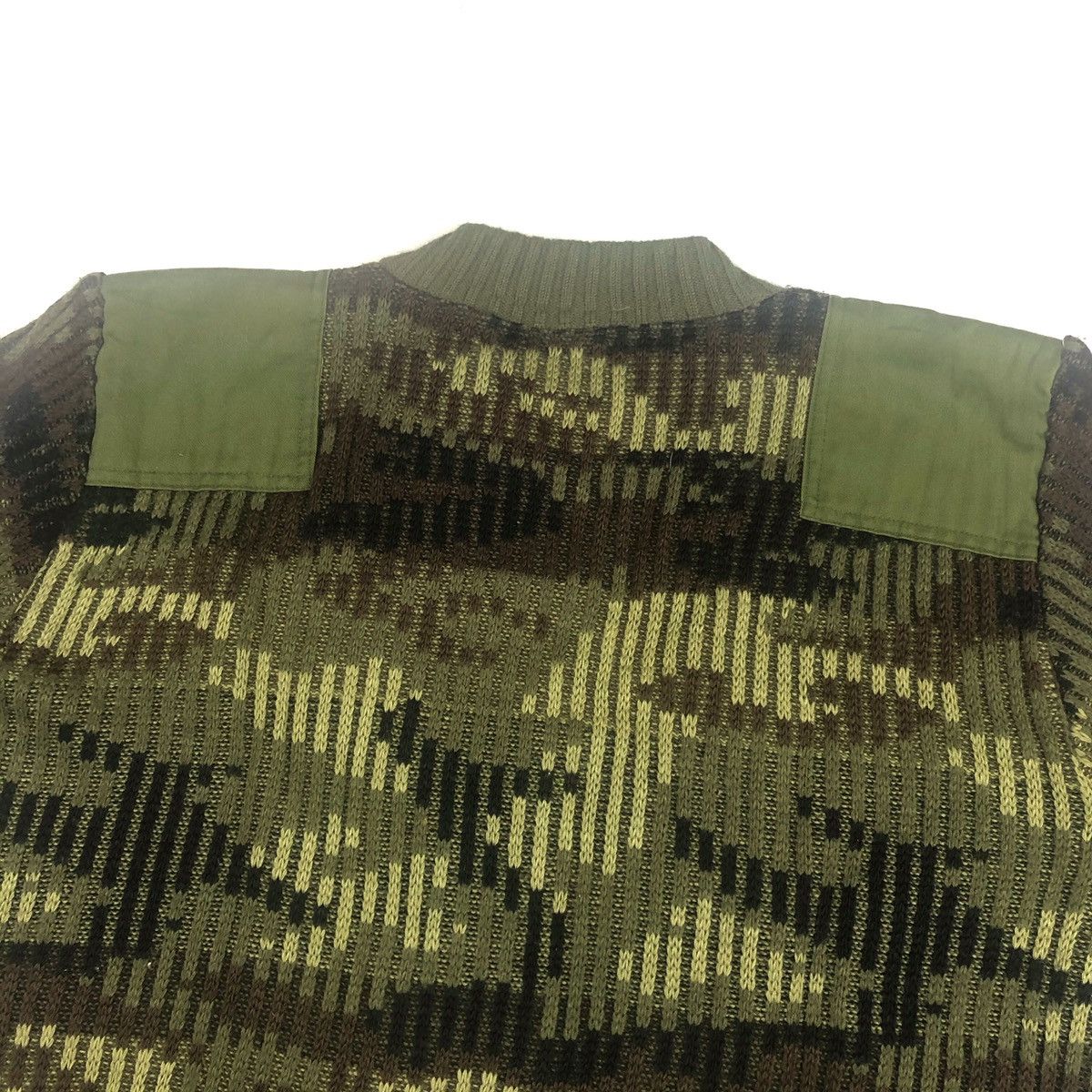 Vintage Vintage Army Pullover Knit Sweater Size US M / EU 48-50 / 2 - 5 Thumbnail