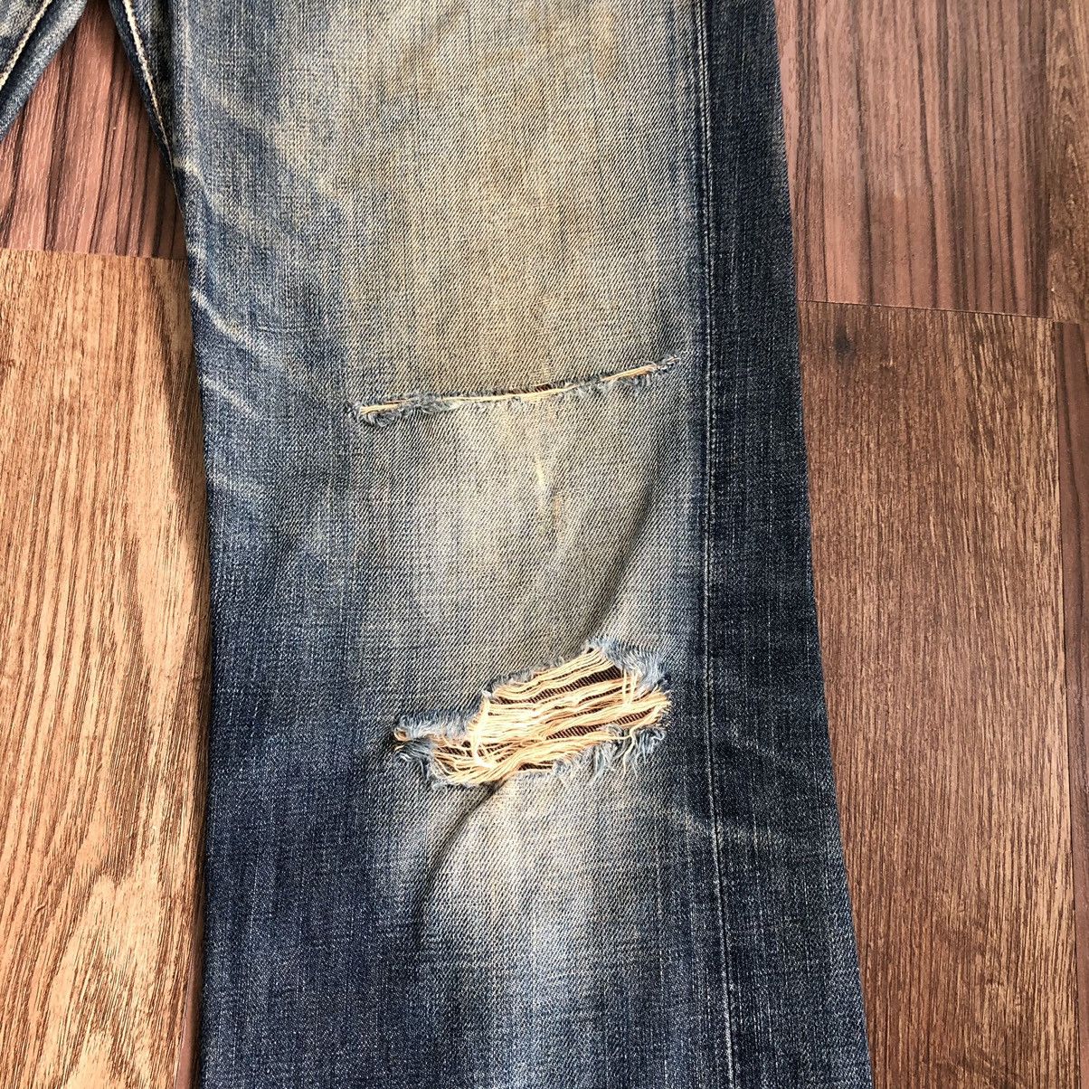 Edwin × Japanese Brand Edwin 503 Distreesed Denim Jeans Size US 32 / EU 48 - 2 Thumbnail