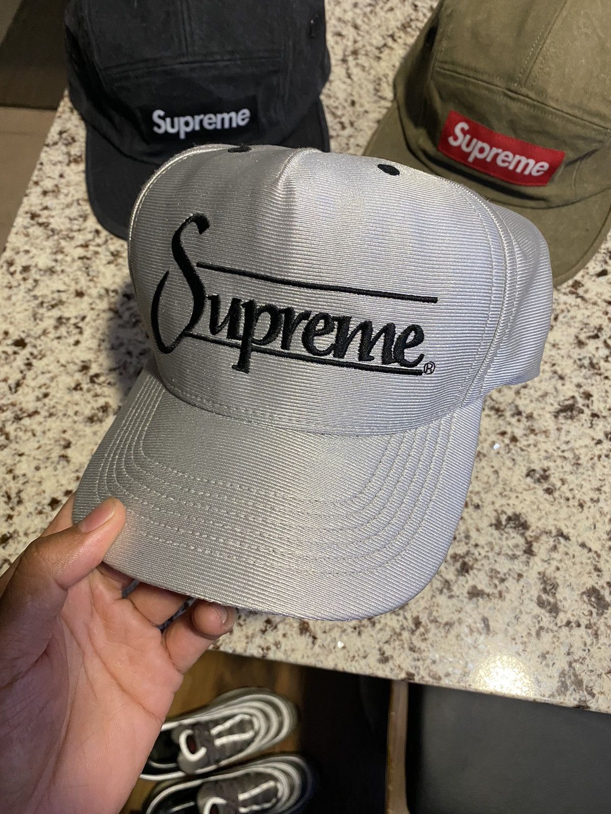 Supreme Team Logo 5 Panel Hat | Grailed