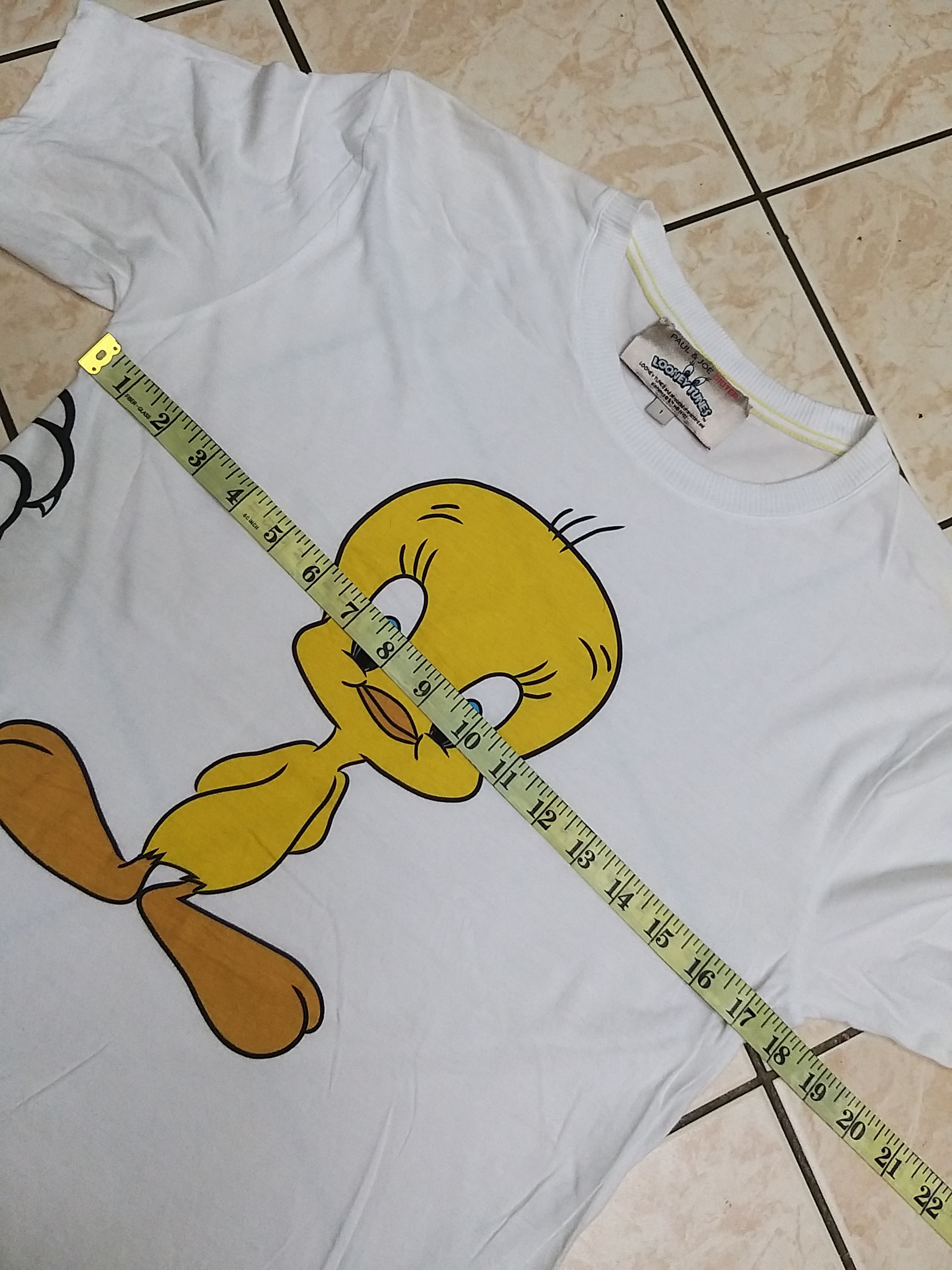 Paul & Joe AUTHENTIC PAUL &JOE SISTER x LOONEY TUNES TWEETY BIRD SHIRT Size US XXS / EU 40 - 4 Thumbnail