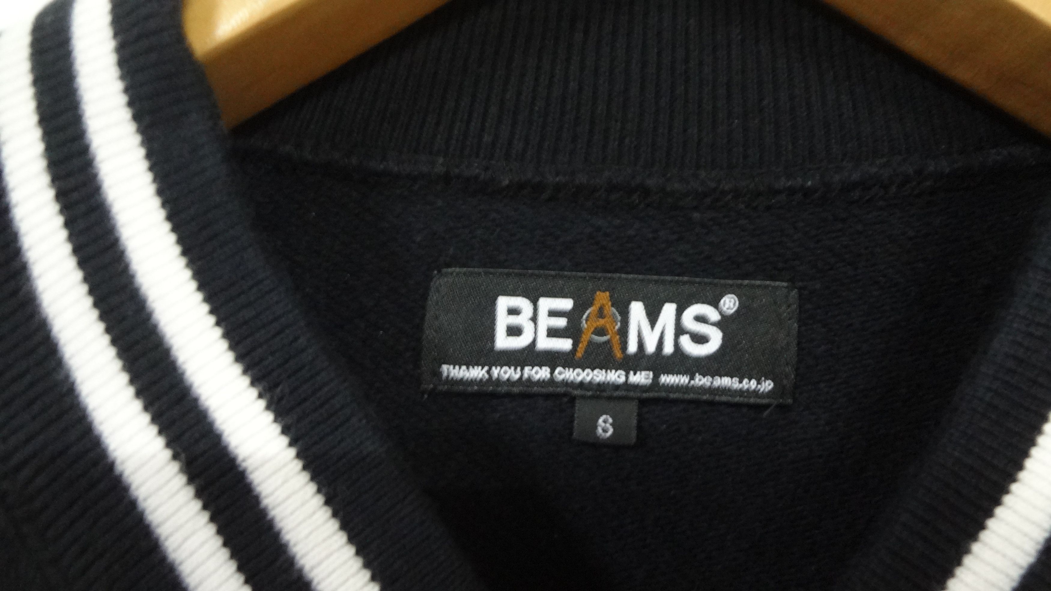Beams Plus BEAMS x Danklows Varsity Jacket Black/White Cotton Zip-Up Size US S / EU 44-46 / 1 - 13 Thumbnail