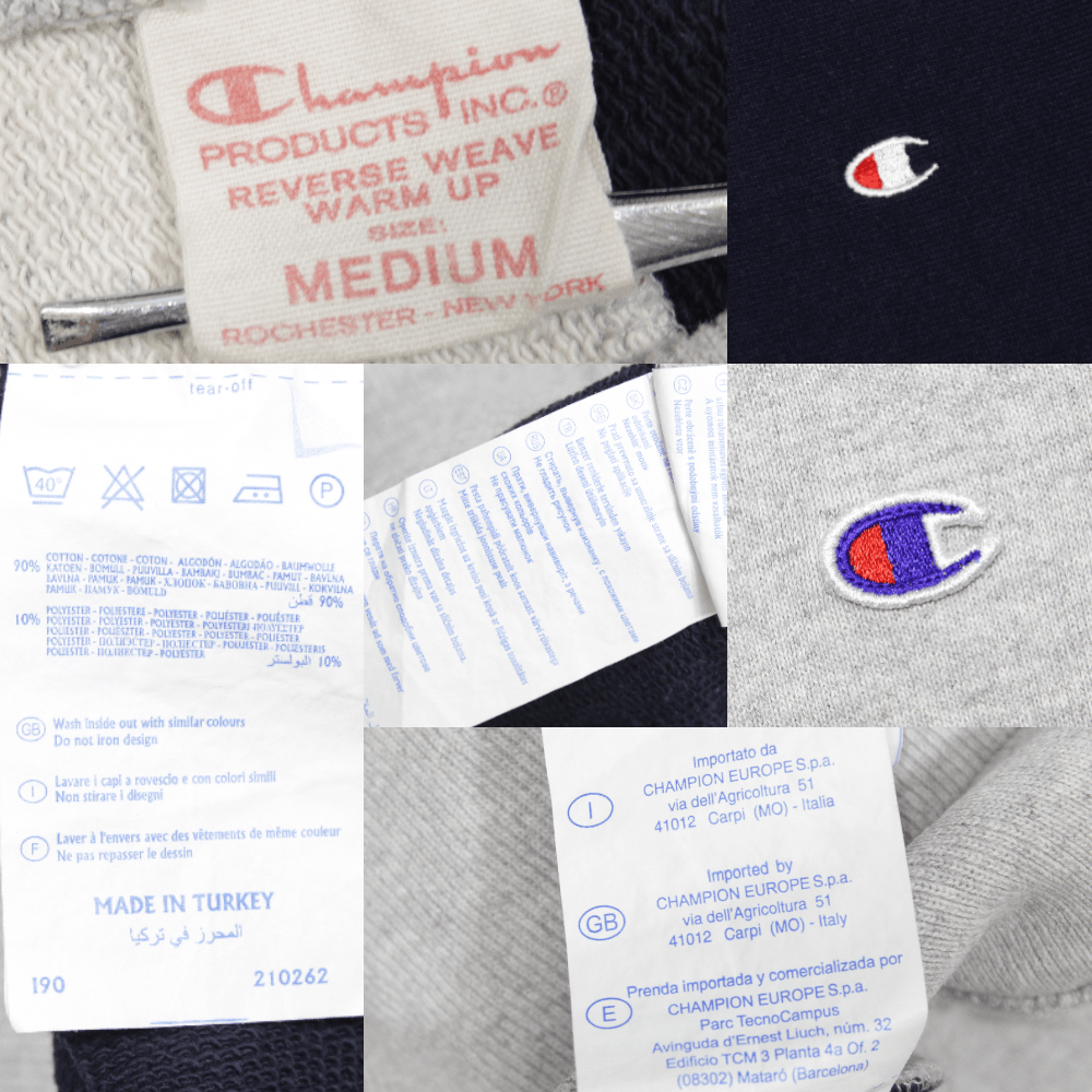 Champion Reverse Wave Logo Sweatshirt Size US M / EU 48-50 / 2 - 9 Thumbnail