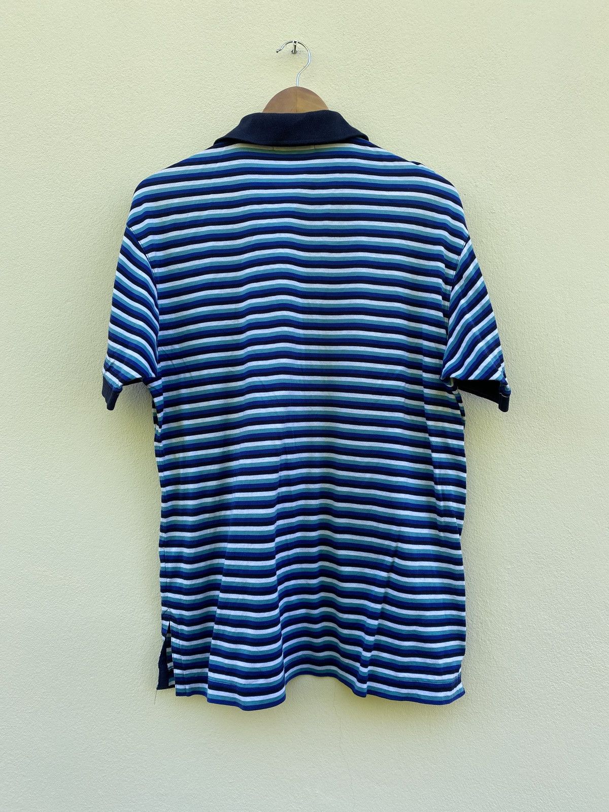 Christian Dior Monsieur Vintage Christian dior luxury stripe polos tee Size US L / EU 52-54 / 3 - 6 Thumbnail