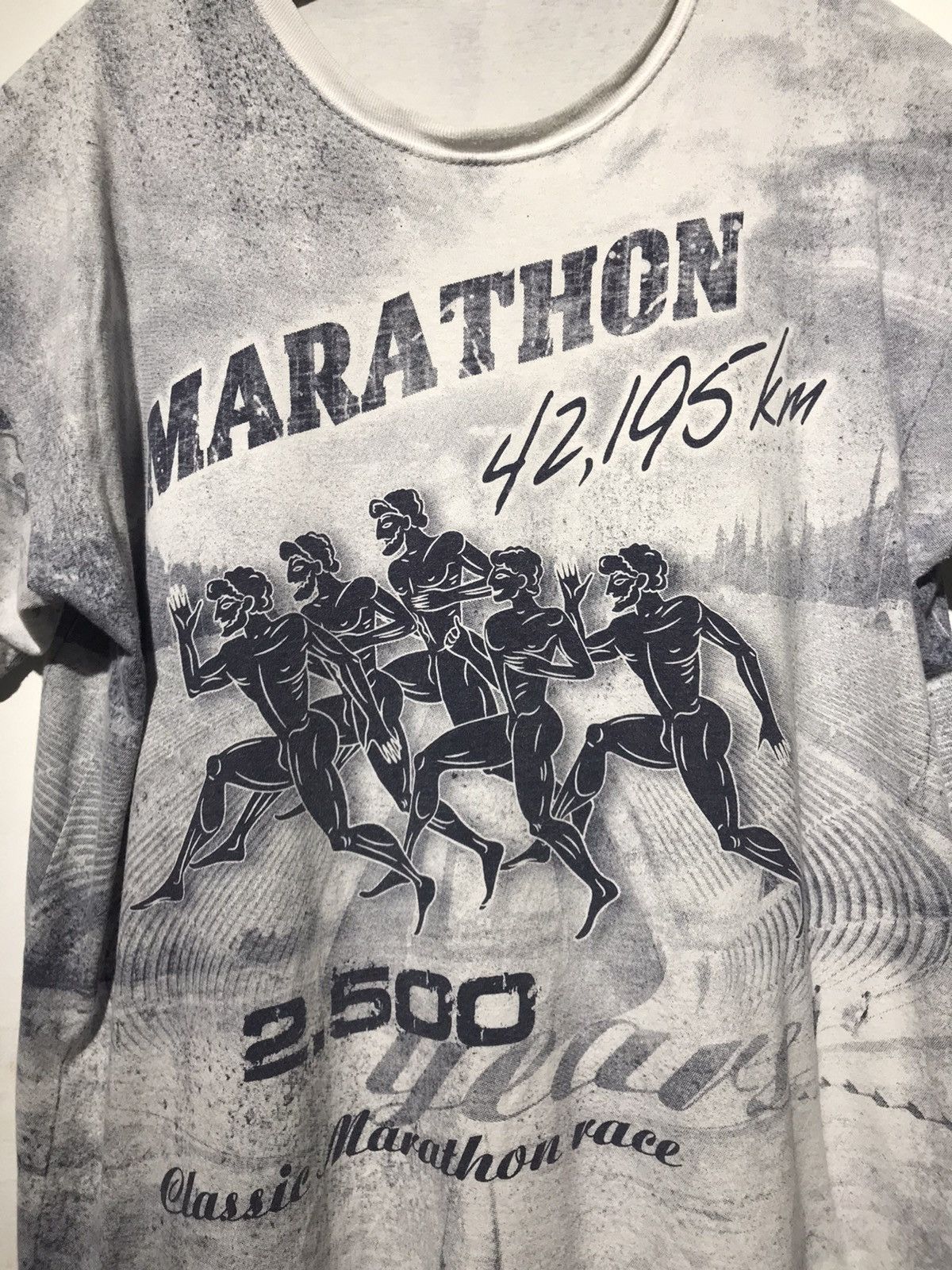 Other × Vintage VINTAGE MARATHON FULLPRINT SHIRT Size US XL / EU 56 / 4 - 4 Thumbnail