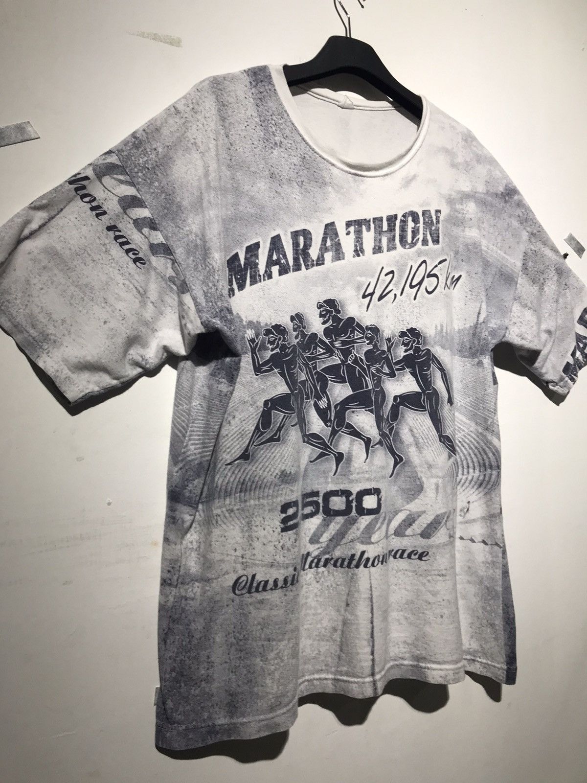 Other × Vintage VINTAGE MARATHON FULLPRINT SHIRT Size US XL / EU 56 / 4 - 2 Thumbnail