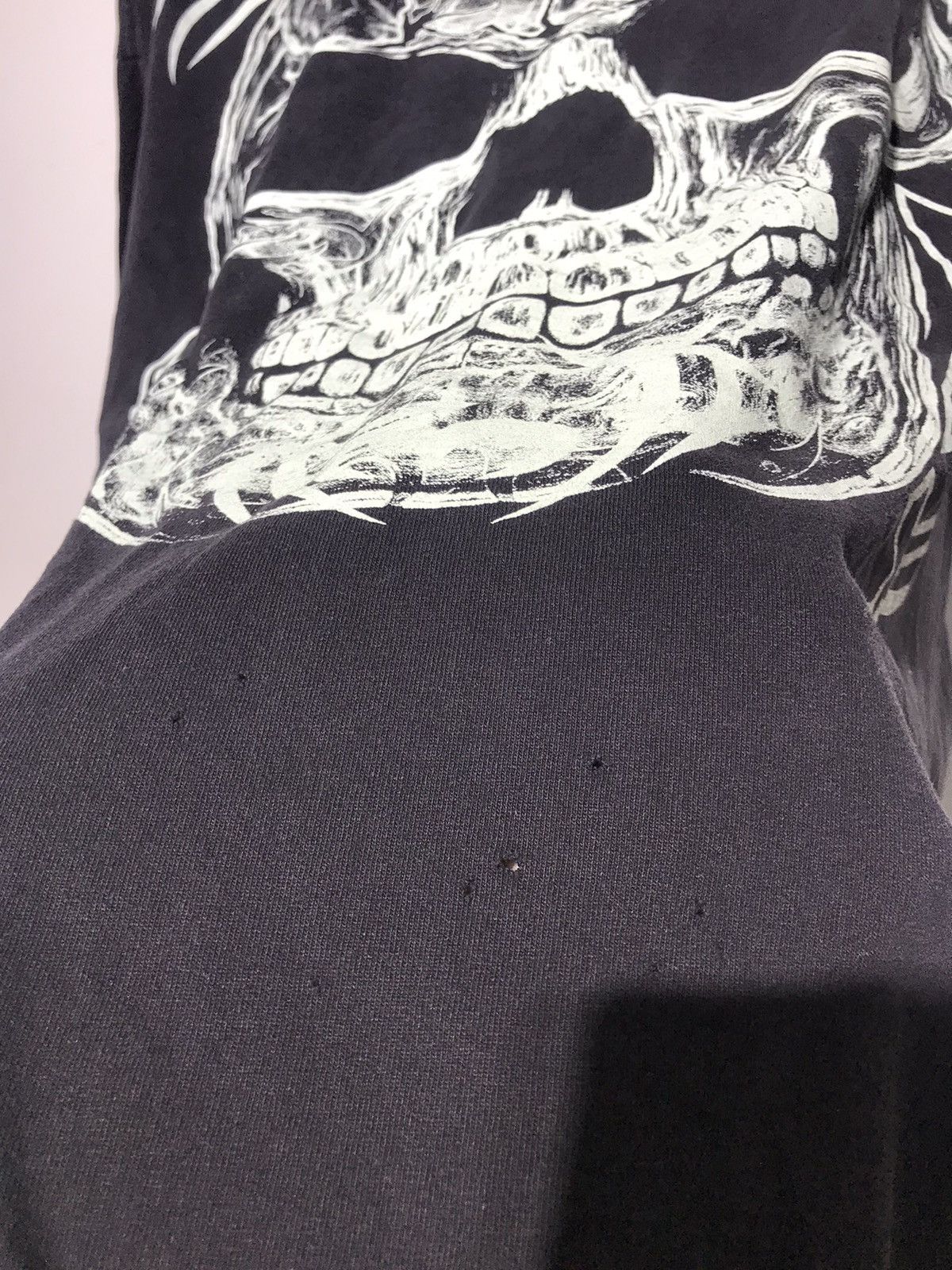 Expert Horror × Vintage VINTAGE SKULL GLOW IN THE DARK SHIRT Size US XL / EU 56 / 4 - 6 Thumbnail