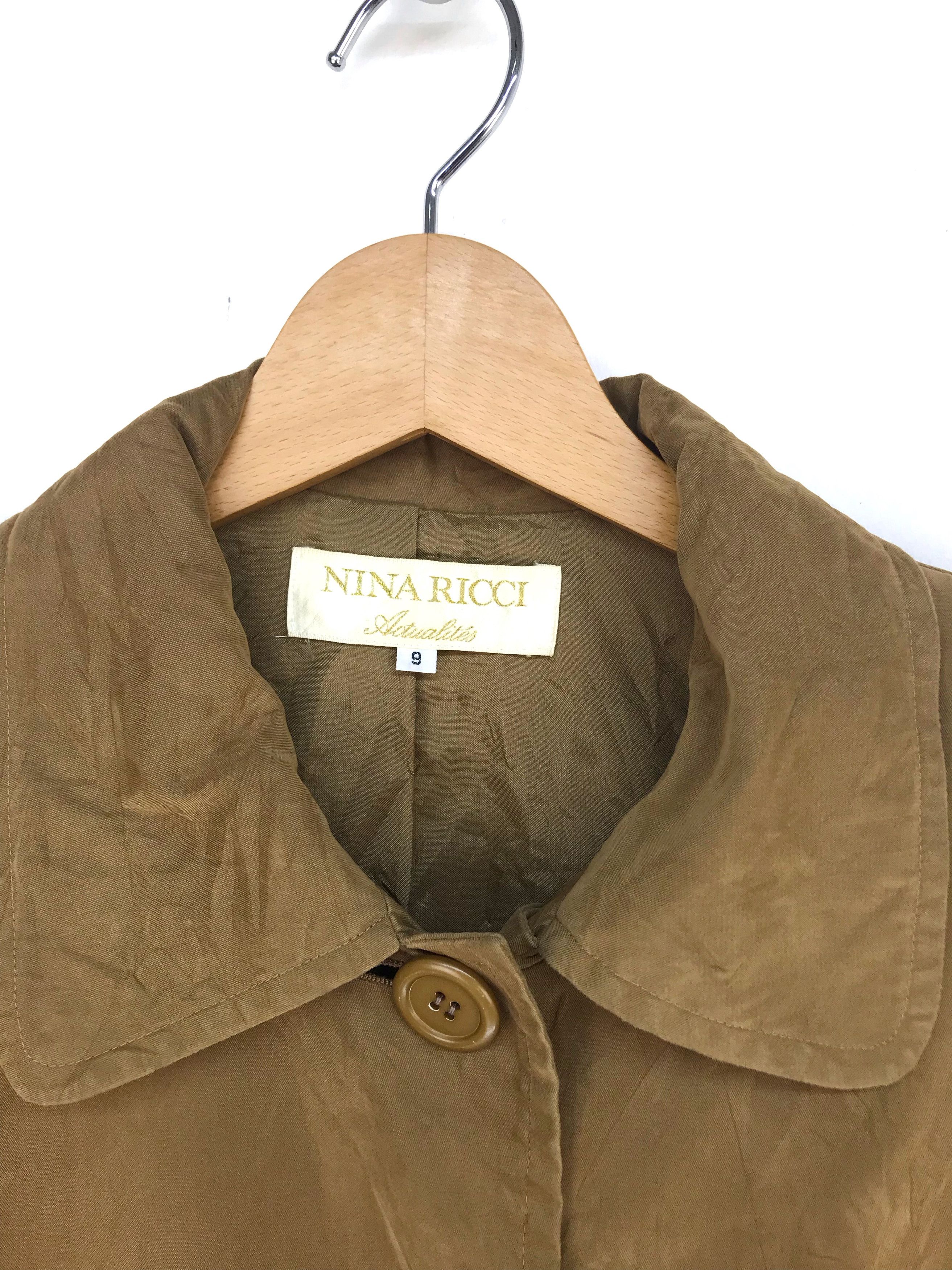 Nina Ricci Vintage NINA RICCI Long Shirt Blouses Size M / US 6-8 / IT 42-44 - 2 Thumbnail