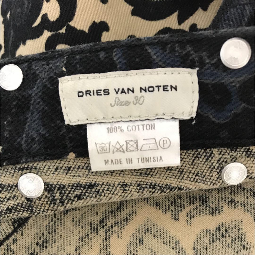 Dries Van Noten AW13 Paisley Cord Trousers Size US 30 / EU 46 - 3 Thumbnail