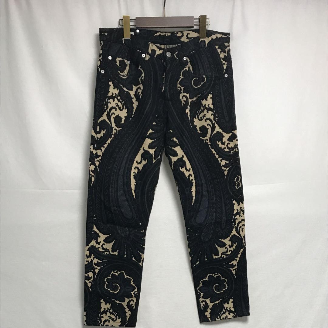 Dries Van Noten AW13 Paisley Cord Trousers Size US 30 / EU 46 - 1 Thumbnail