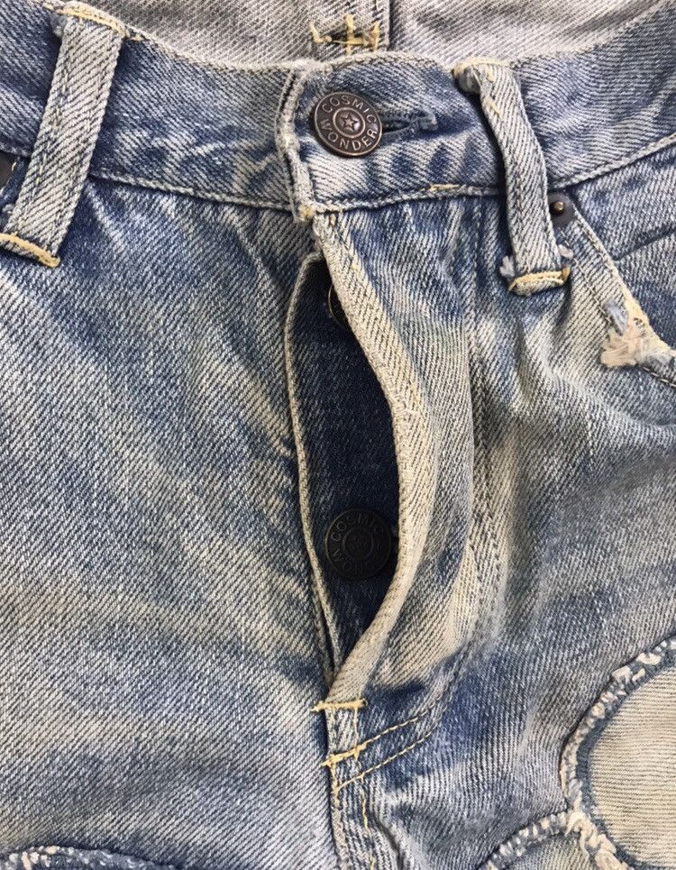 Japanese Brand Rare Patch Cosmic Wonder Denim Size US 34 / EU 50 - 5 Thumbnail