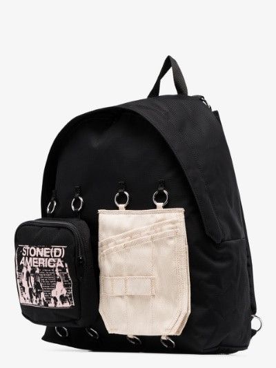 Raf Simons X Eastpak black Padded Double'r backpack