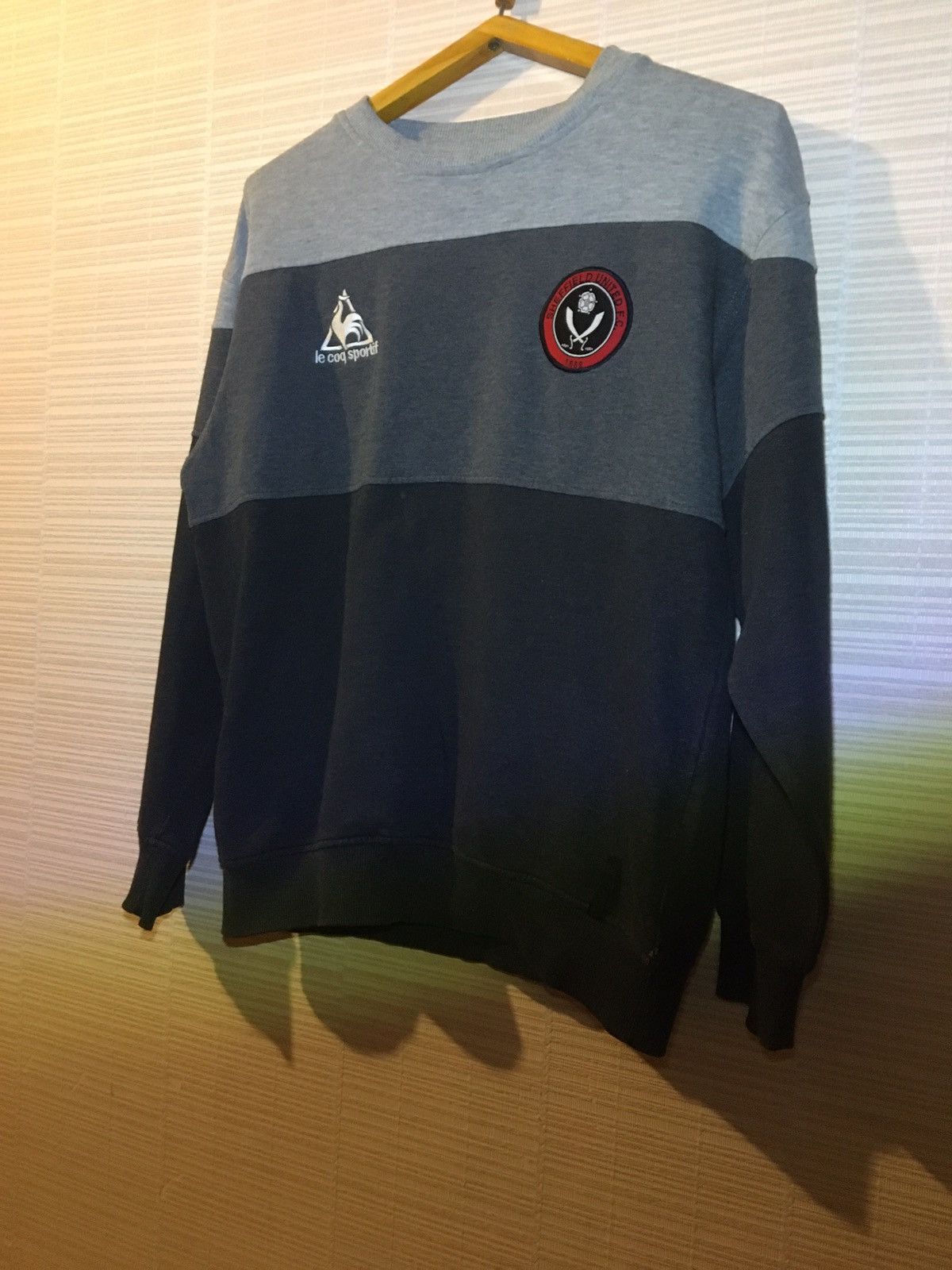 Vintage Le coq sportif vintage sweatshirt Sheffield united f.c. Grailed