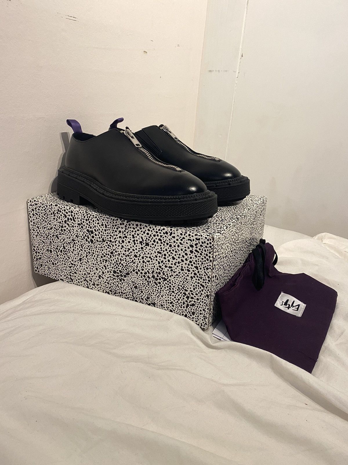 Eytys New Alexia black leather zipper eytys shoe | Grailed