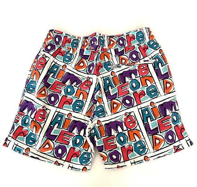 Aime Leon Dore Aime Leon Dore Crayon Print Swim Shorts Size US 36 / EU 52 - 2 Thumbnail
