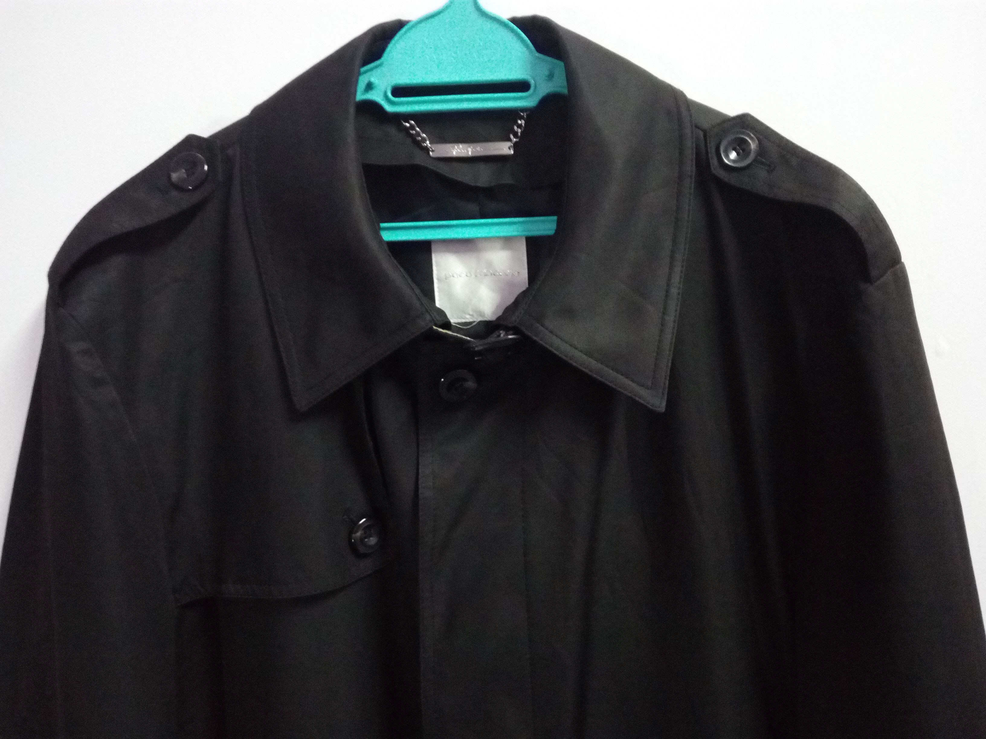Designer × Paco Rabanne Paco Rabanne Long Coat Parkas Nice Design Size US XL / EU 56 / 4 - 1 Thumbnail
