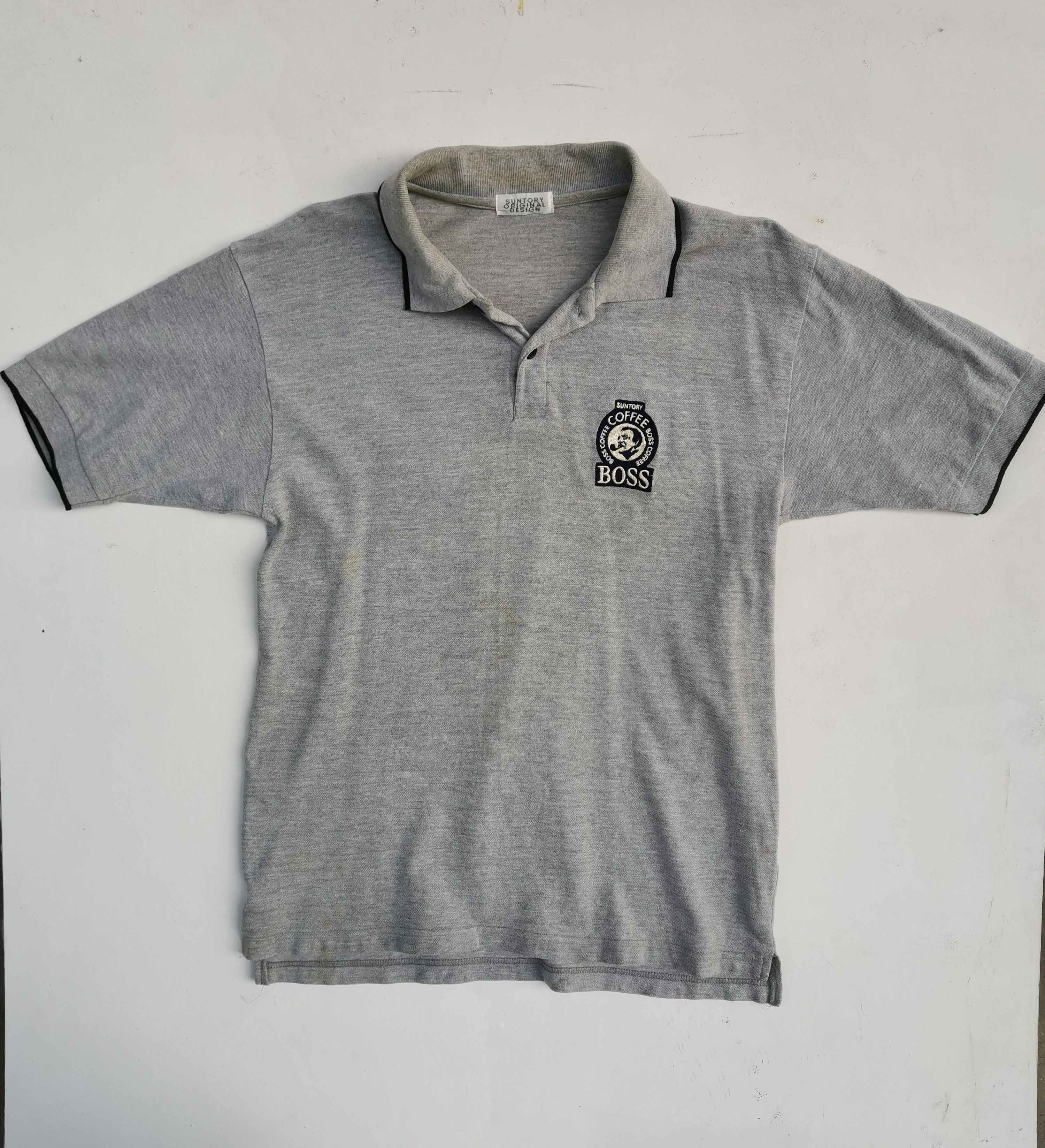 Japanese Brand Suntory Original Design Boss Shirt Size US L / EU 52-54 / 3 - 1 Thumbnail