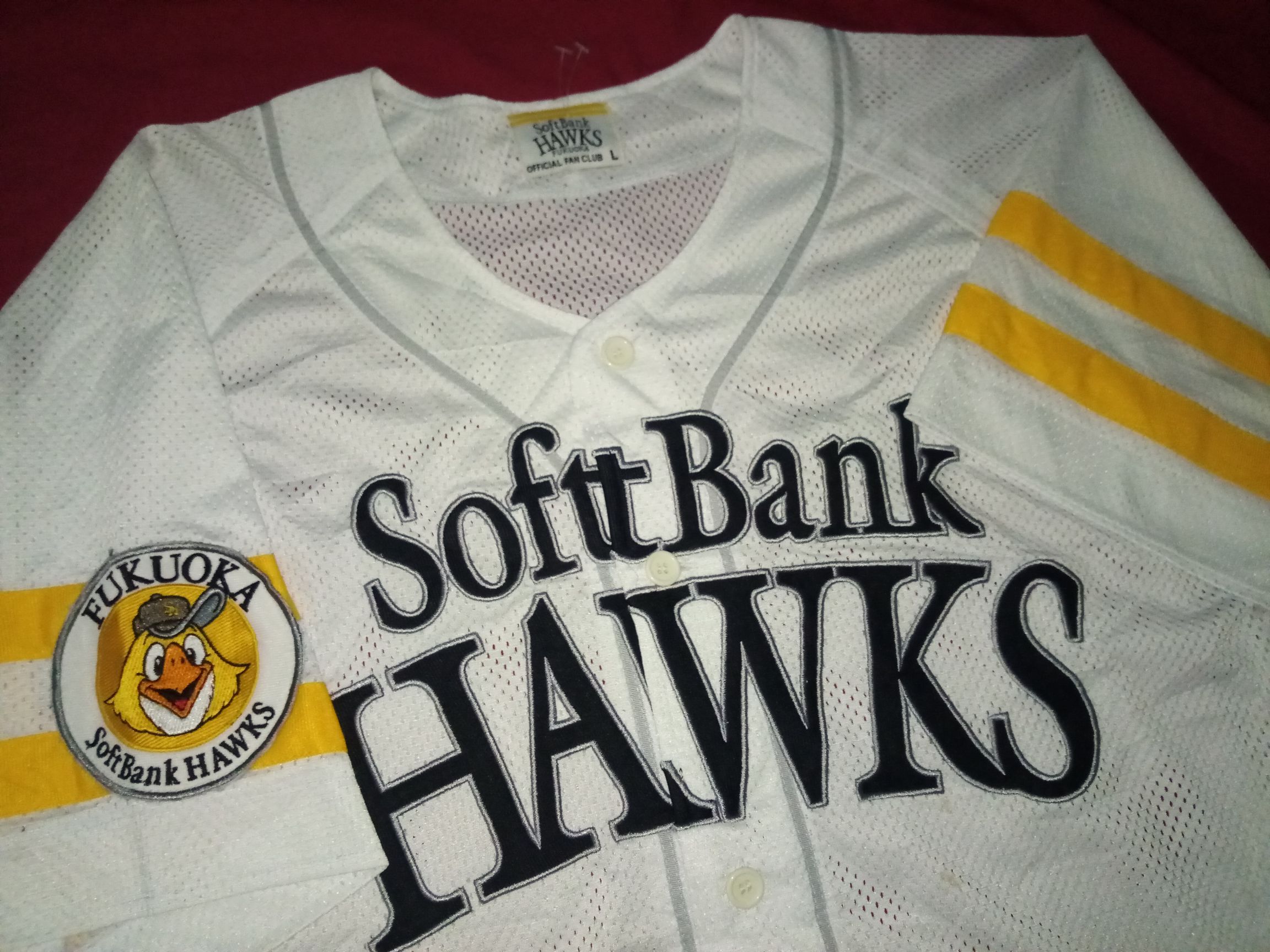 Jersey NPB Fukuoka Softbank Hawks Fan Club jersey baseball japan