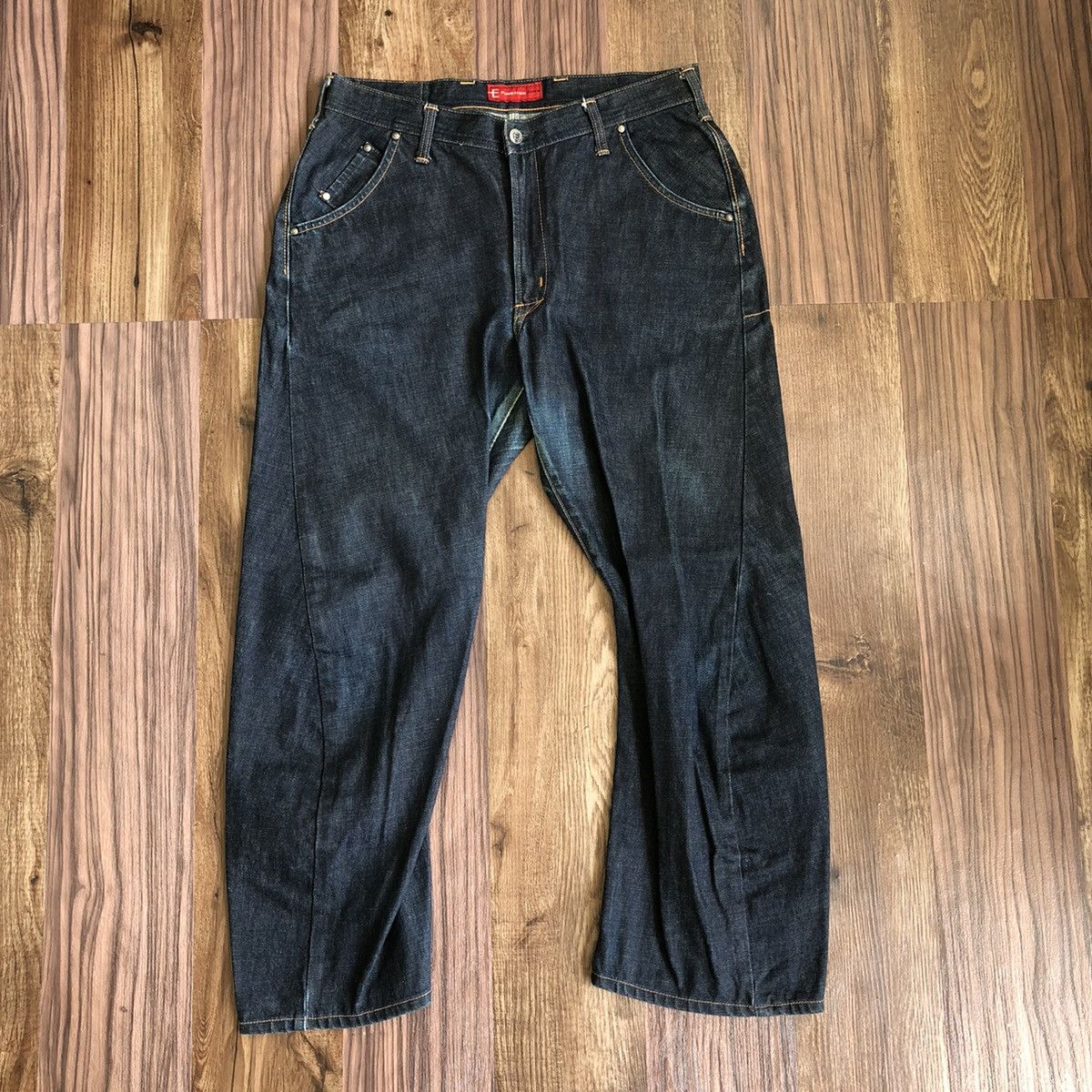 Edwin × Japanese Brand Edwin E Function Denim Blue Jeans Size US 33 - 9 Thumbnail