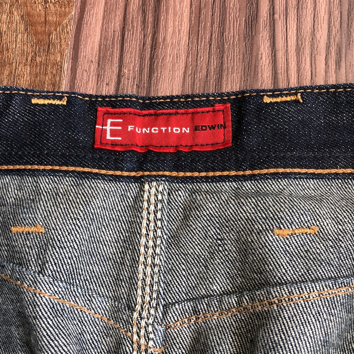 Edwin × Japanese Brand Edwin E Function Denim Blue Jeans Size US 33 - 7 Thumbnail