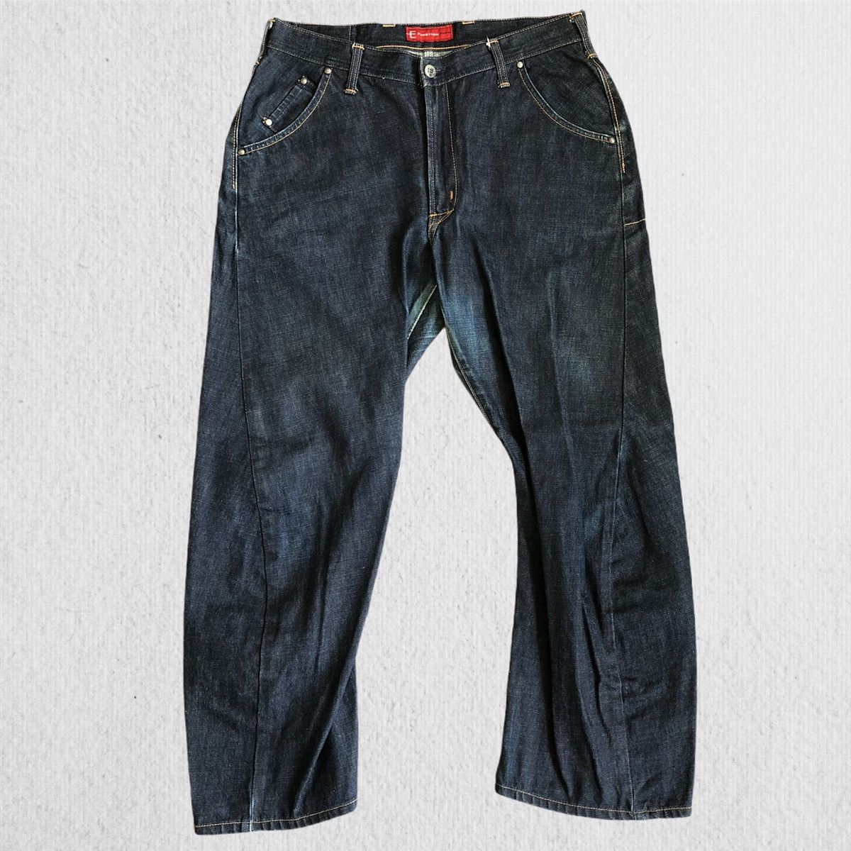 Edwin × Japanese Brand Edwin E Function Denim Blue Jeans Size US 33 - 1 Thumbnail