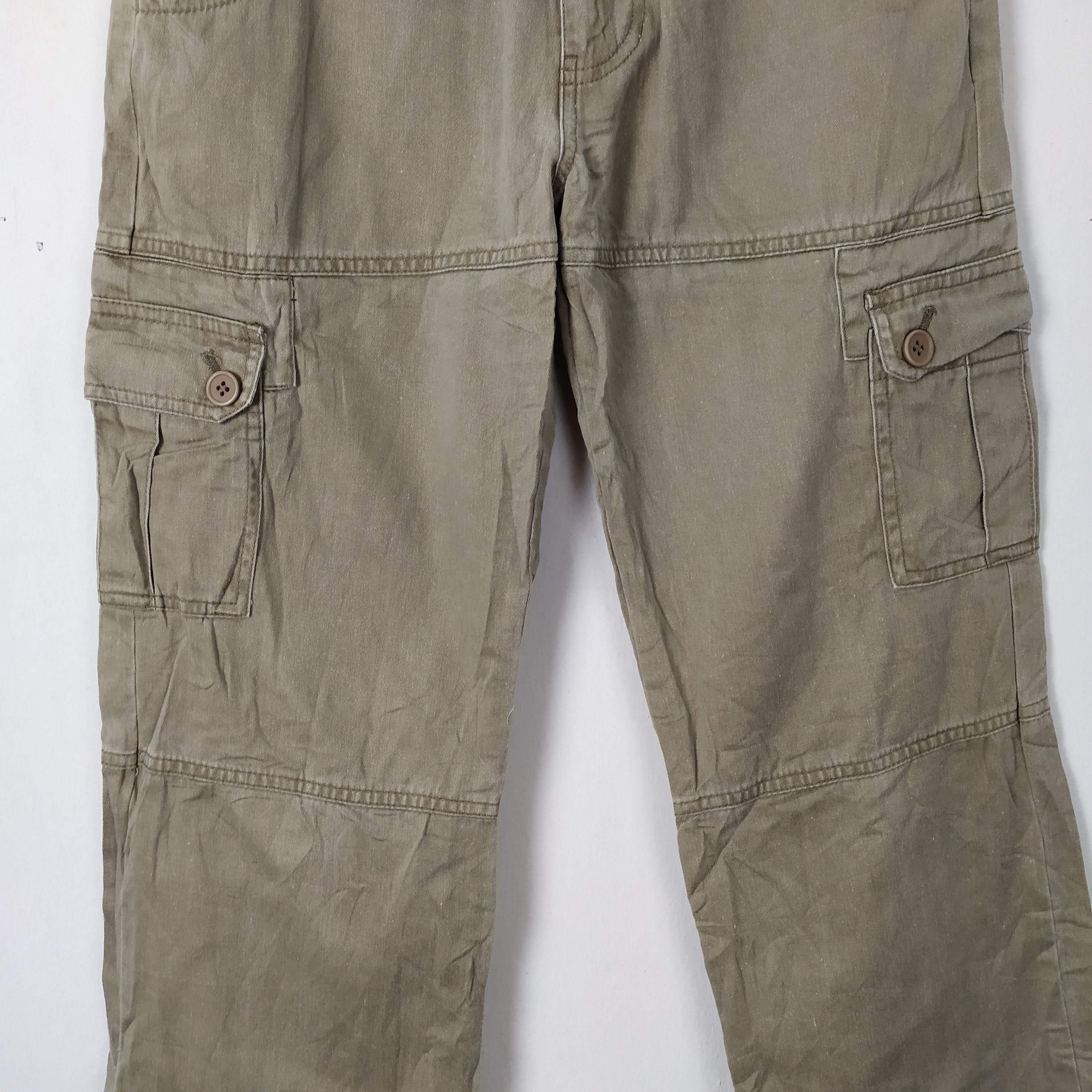 Japanese Brand JUST OFFER❗R GIRL WOMAN CARGO PANTS Size US 27 - 3 Thumbnail