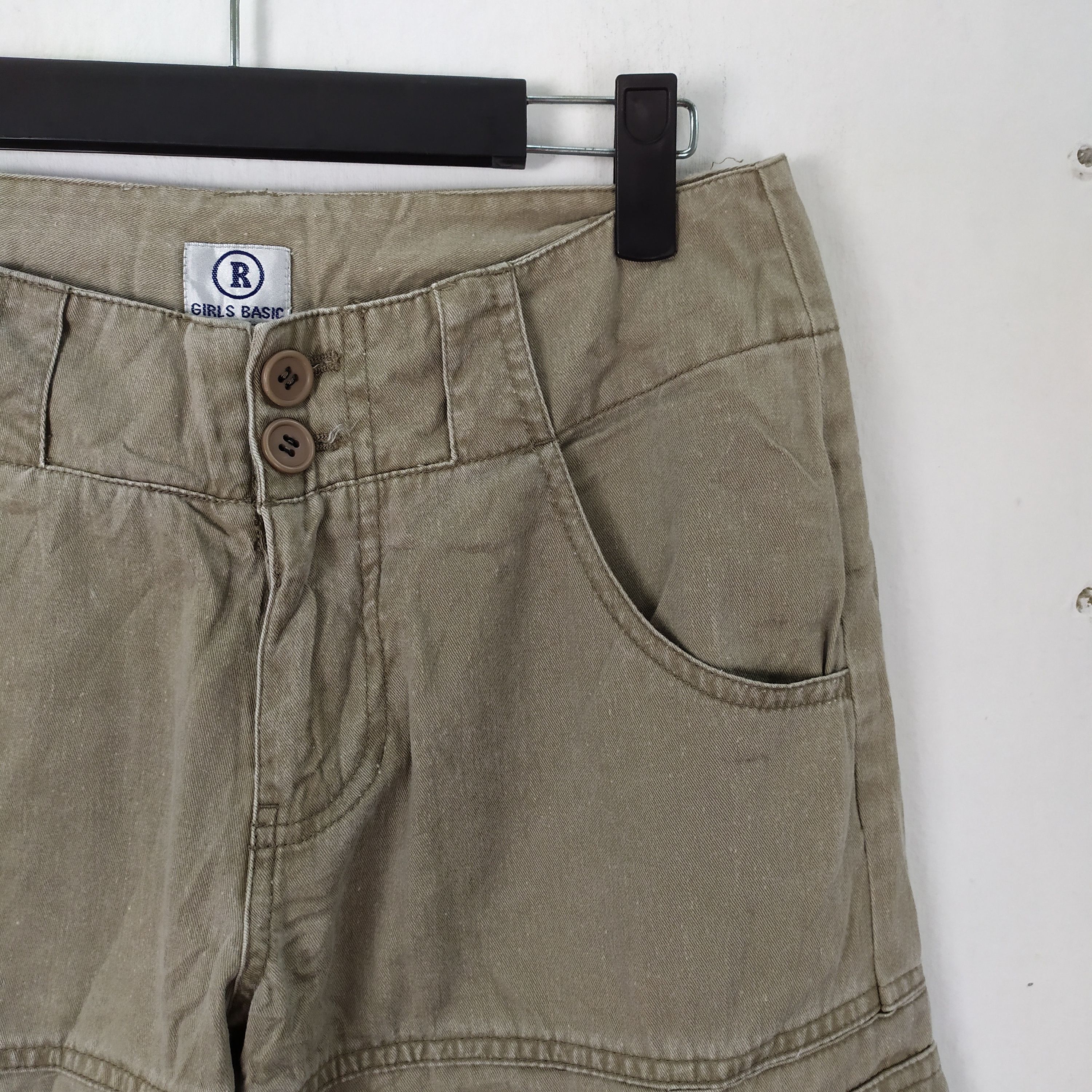 Japanese Brand JUST OFFER❗R GIRL WOMAN CARGO PANTS Size US 27 - 6 Thumbnail