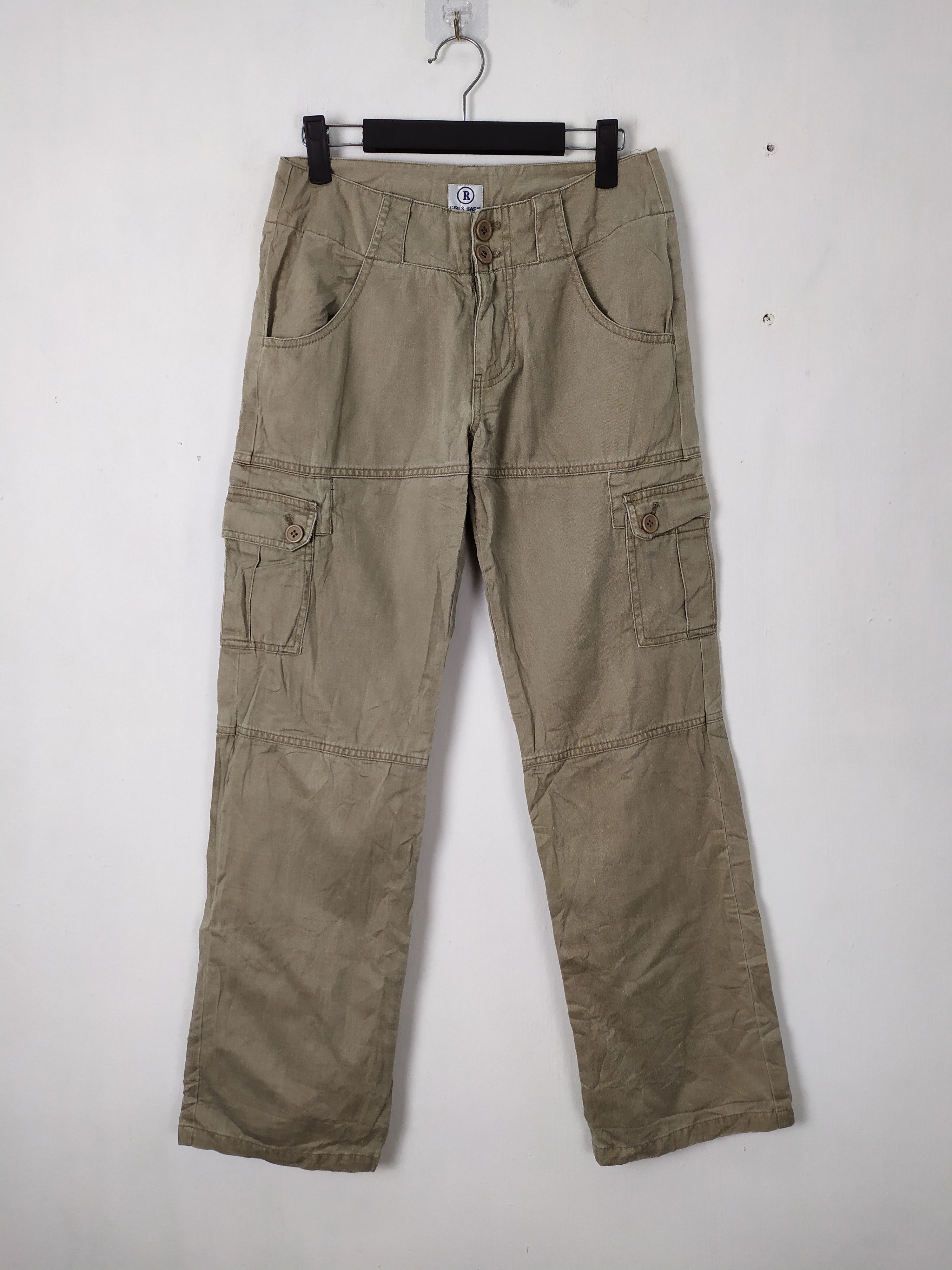 Japanese Brand JUST OFFER❗R GIRL WOMAN CARGO PANTS Size US 27 - 1 Thumbnail