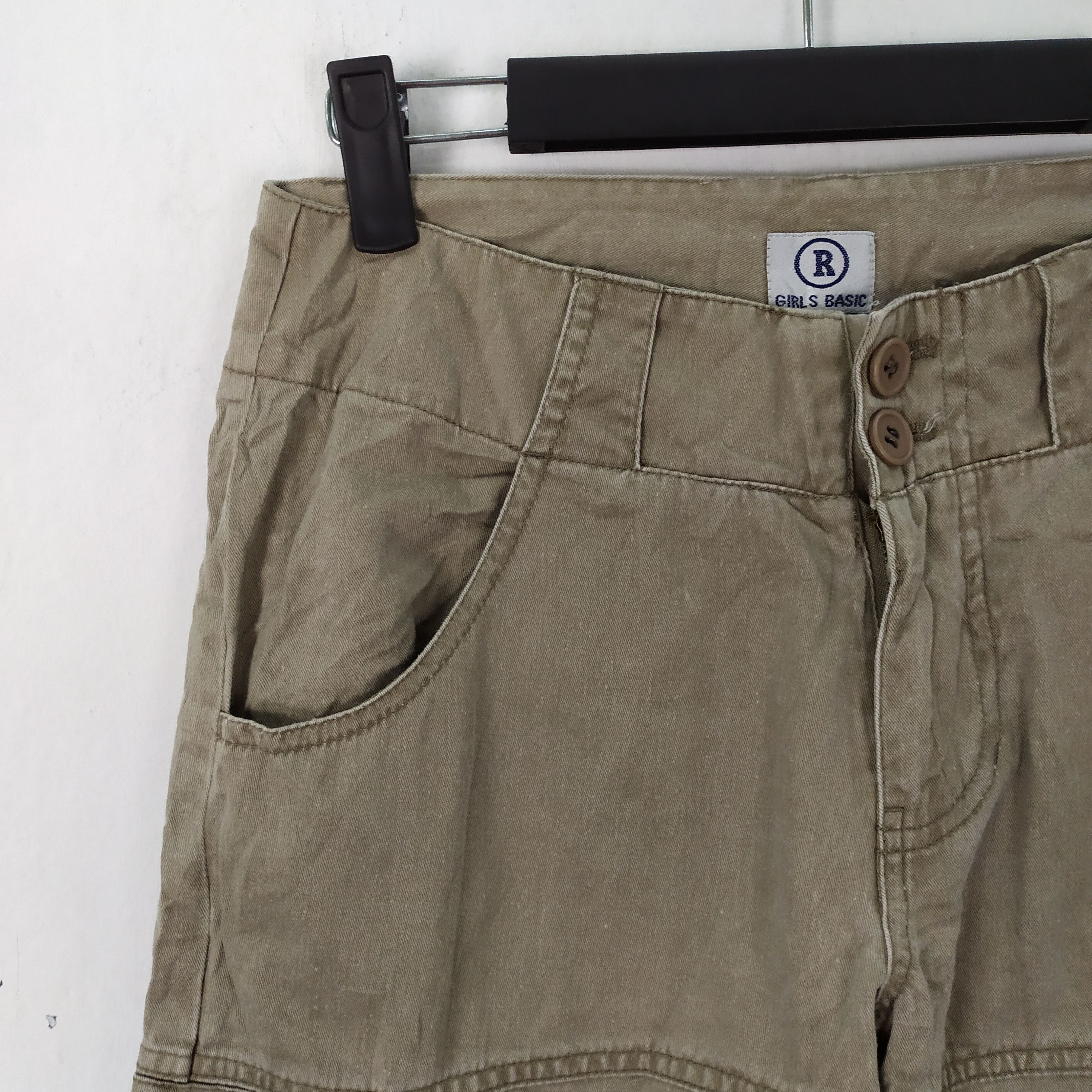Japanese Brand JUST OFFER❗R GIRL WOMAN CARGO PANTS Size US 27 - 5 Thumbnail