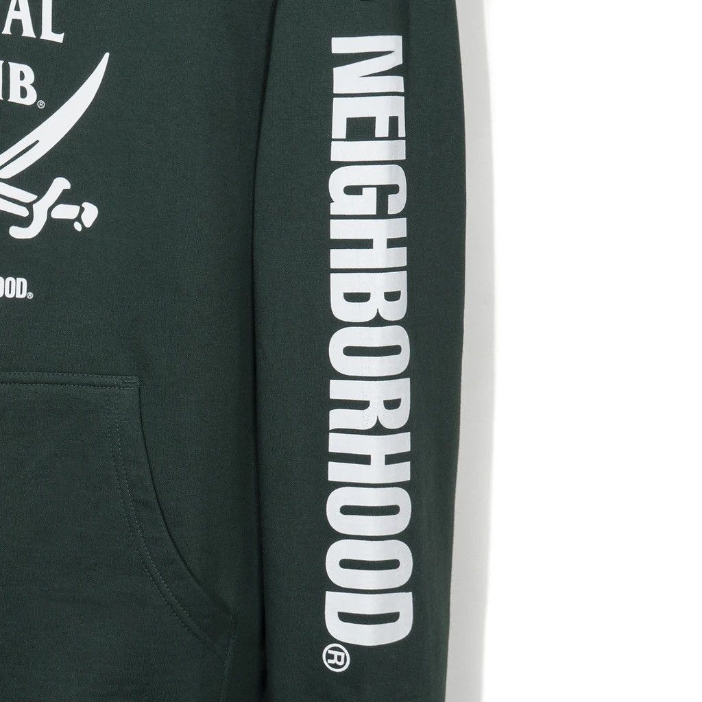 Anti Social Social Club × Neighborhood DS FW20 ASSC x NBHD White Logo 6IX Green Hoodie in hand Size US XXL / EU 58 / 5 - 6 Thumbnail