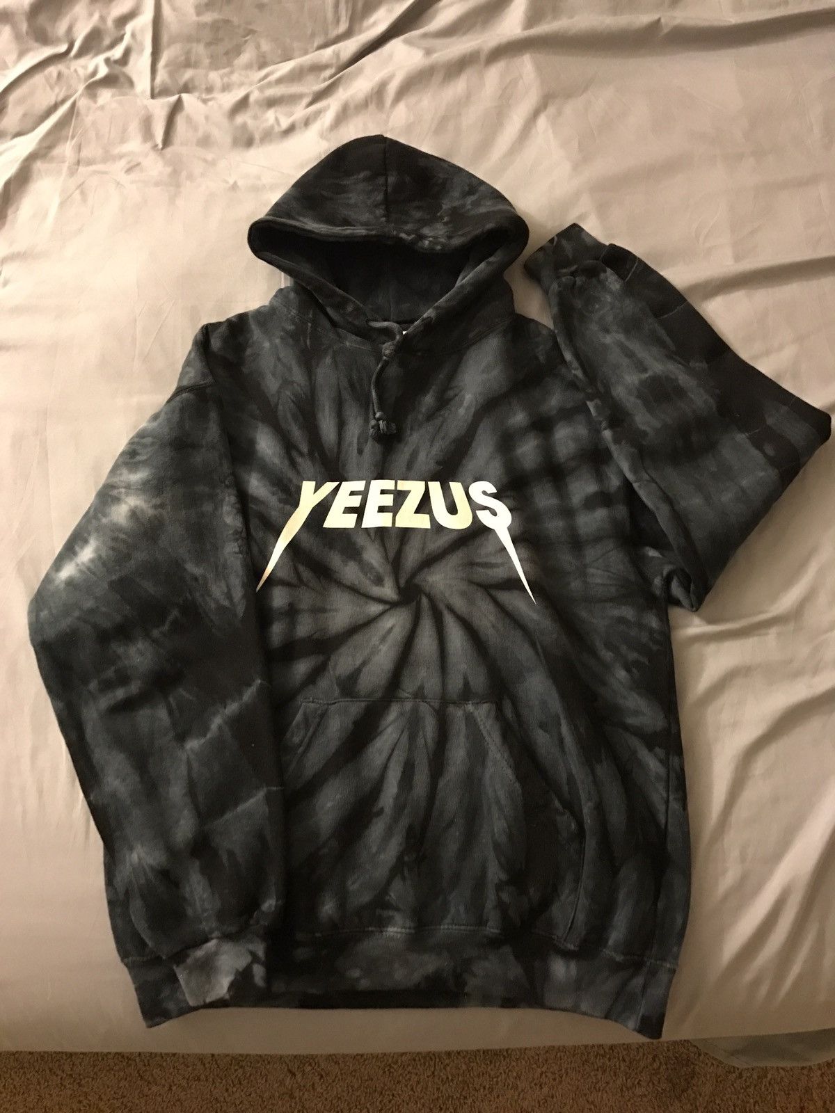 Yeezus hoodie best sale tie dye