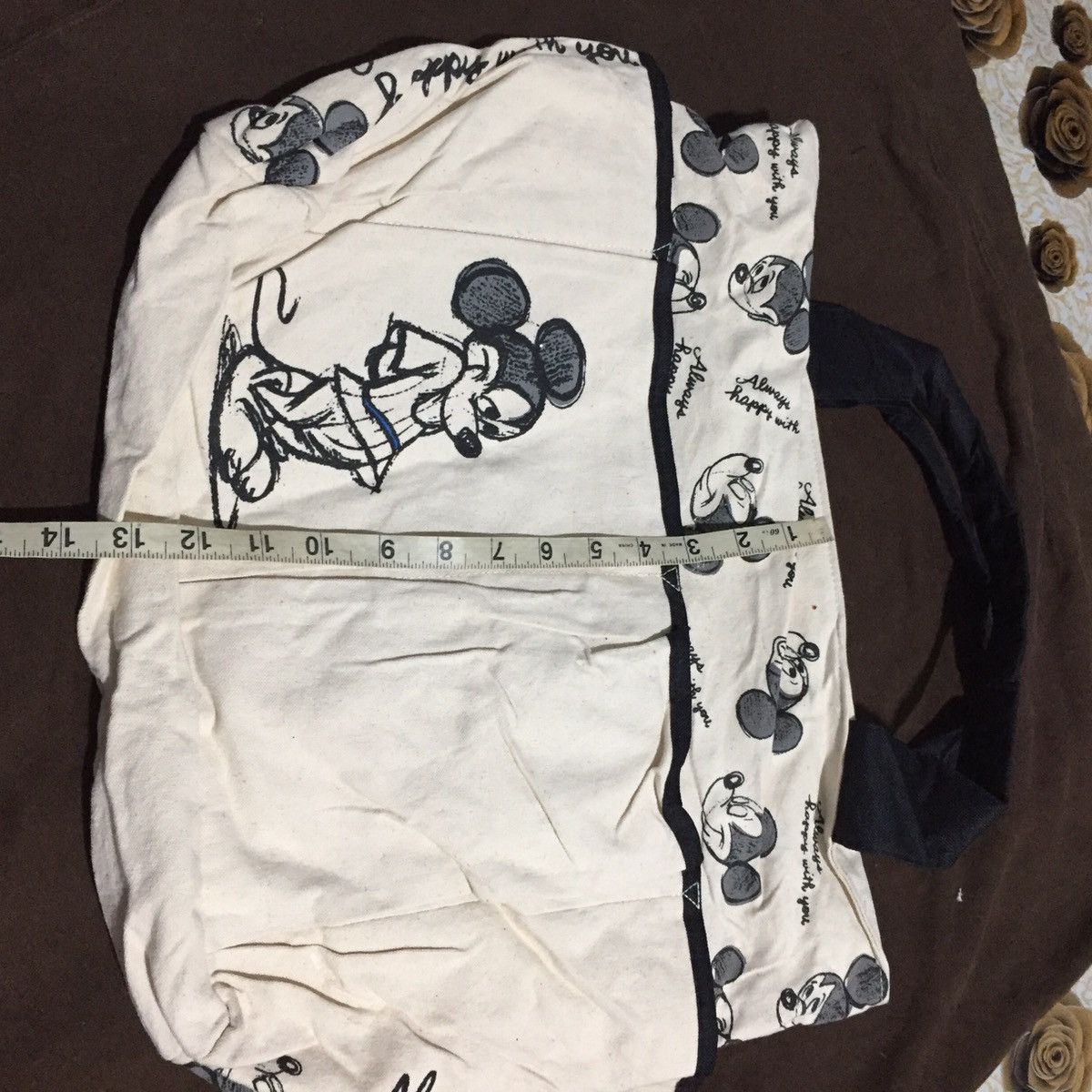 Disney Disney tote bag nice design Size ONE SIZE - 4 Thumbnail
