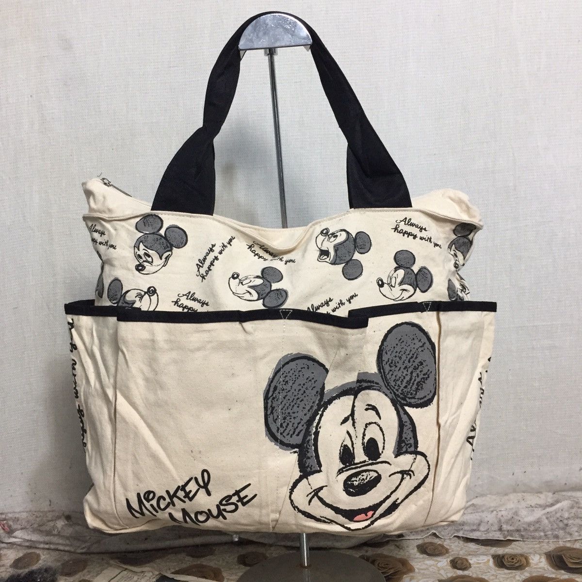 Disney Disney tote bag nice design Size ONE SIZE - 1 Thumbnail