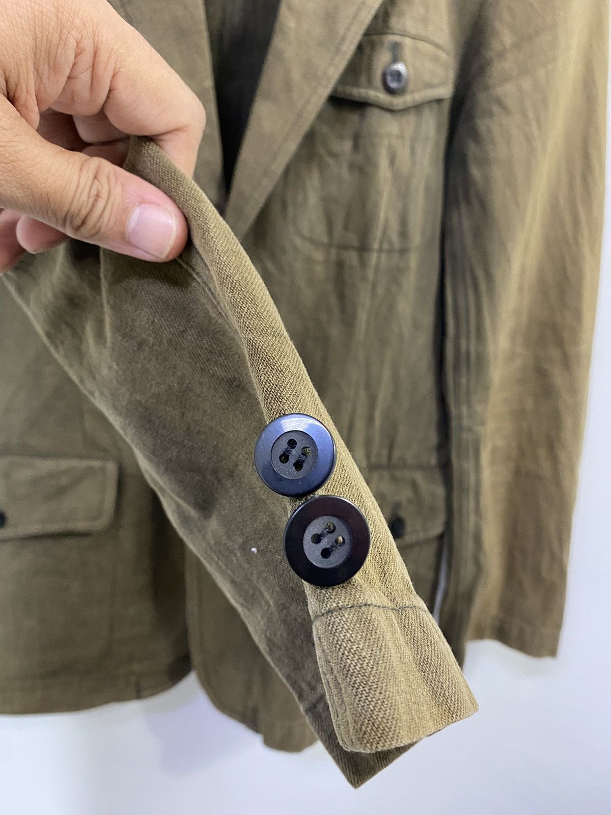N.Hoolywood N. Hollywood Jacket Olive Color Nice Design Size US S / EU 44-46 / 1 - 10 Thumbnail