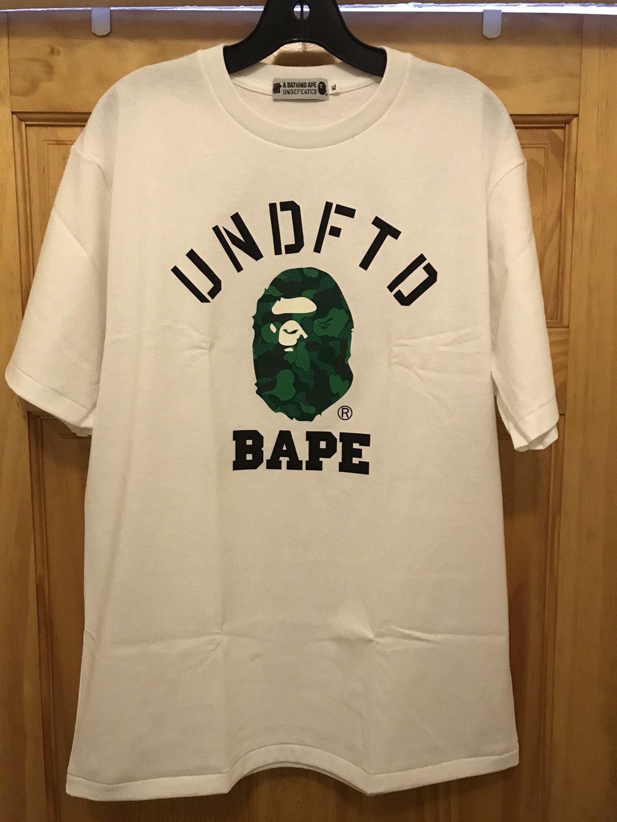 【BAPE】UNDFTD コラボ COLLEGE Tシャツ 2XL Bape X Undefeated T Shirt | Grailed