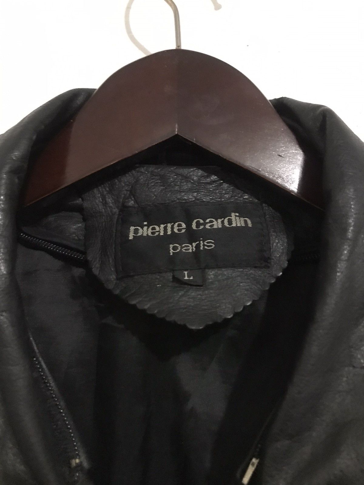 Pierre Cardin × Vintage Vintage Pierre Cardin Leather Jacket Size US L / EU 52-54 / 3 - 7 Thumbnail