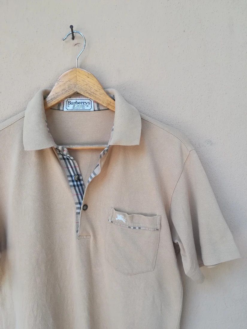 Burberry × Vintage Vintage Burberry Nova Check Polo Shirt