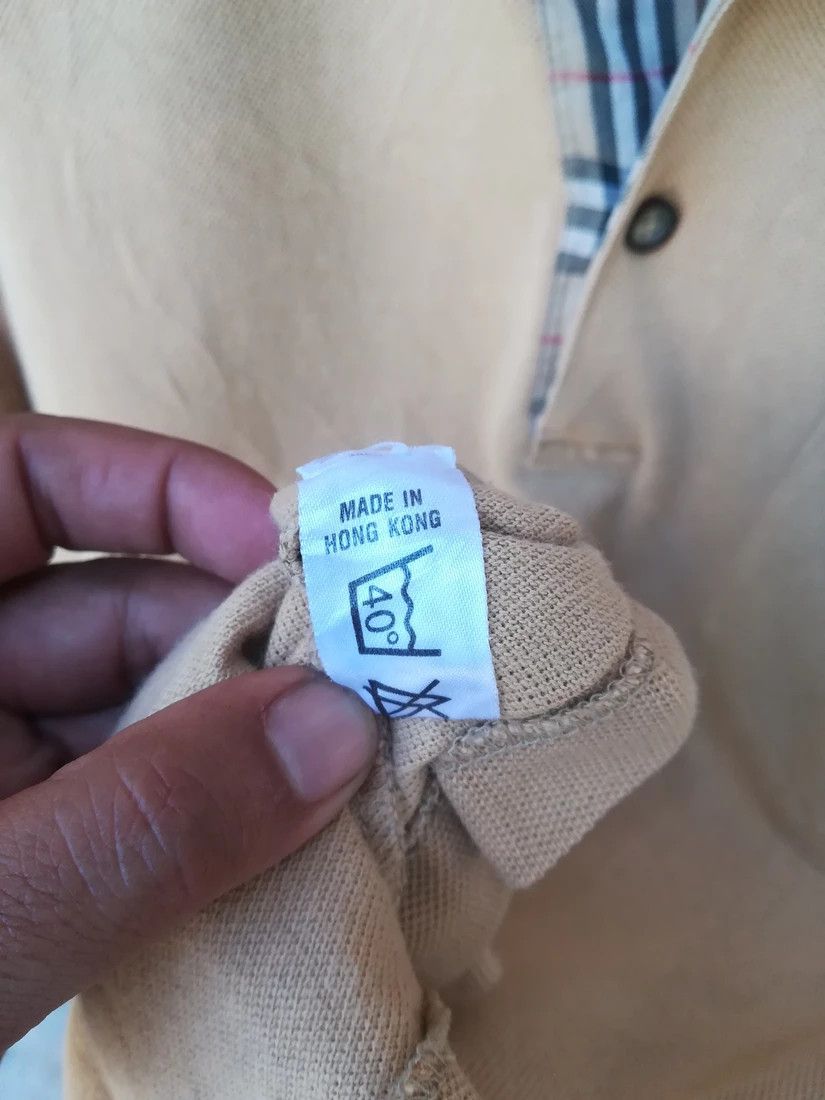 Burberry Vintage Burberrys Nova Check Polo Shirt Size US M / EU 48-50 / 2 - 4 Thumbnail