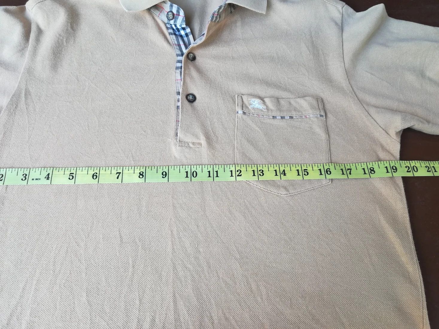 Burberry Vintage Burberrys Nova Check Polo Shirt Size US M / EU 48-50 / 2 - 6 Thumbnail