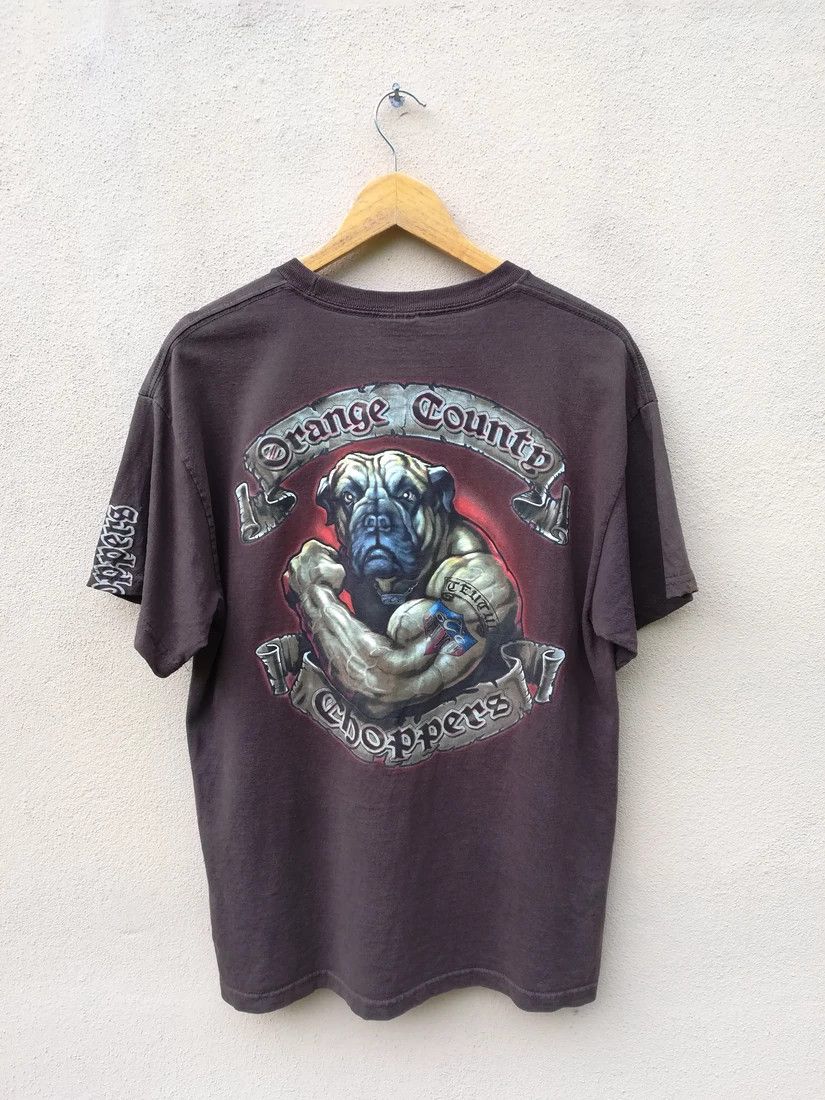 Vintage × West Coast Choppers New York Orange County Choppers T-Shirt Size US L / EU 52-54 / 3 - 1 Thumbnail