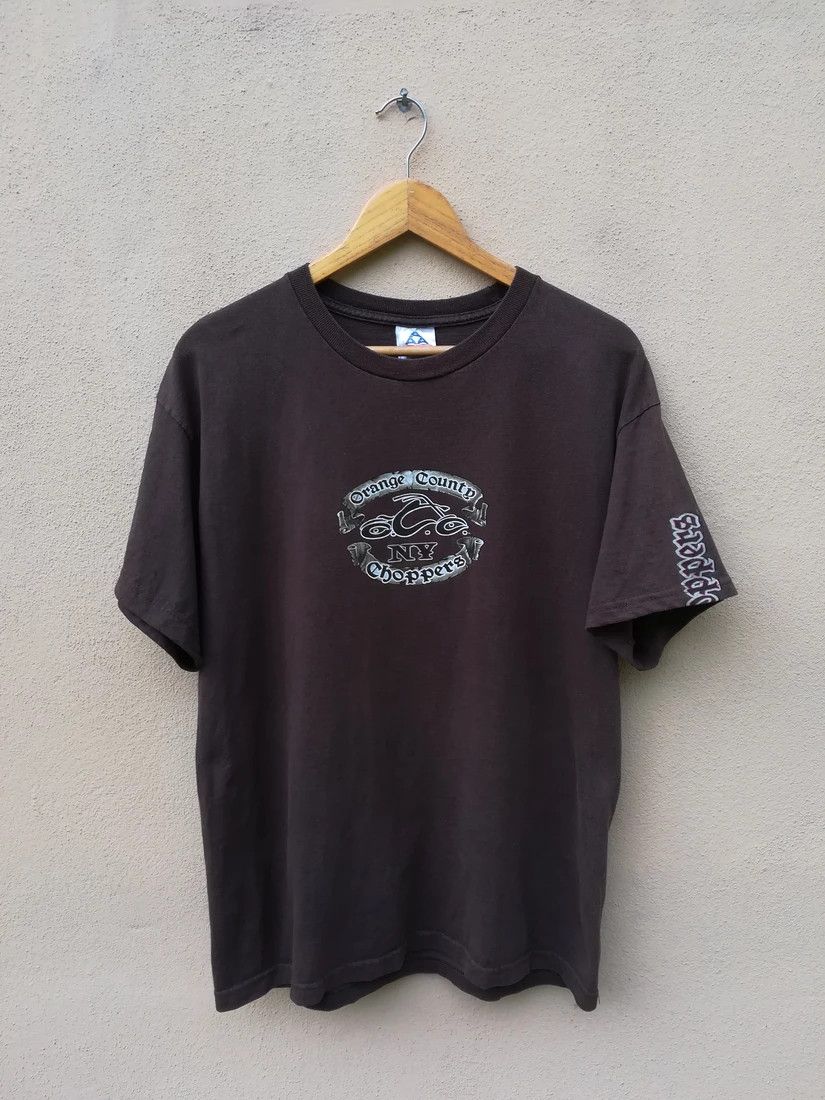 Vintage × West Coast Choppers New York Orange County Choppers T-Shirt Size US L / EU 52-54 / 3 - 2 Thumbnail