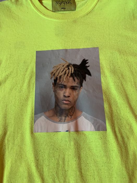 Revenge Revenge Xxxtentacion Neon Mugshot Tee Grailed 