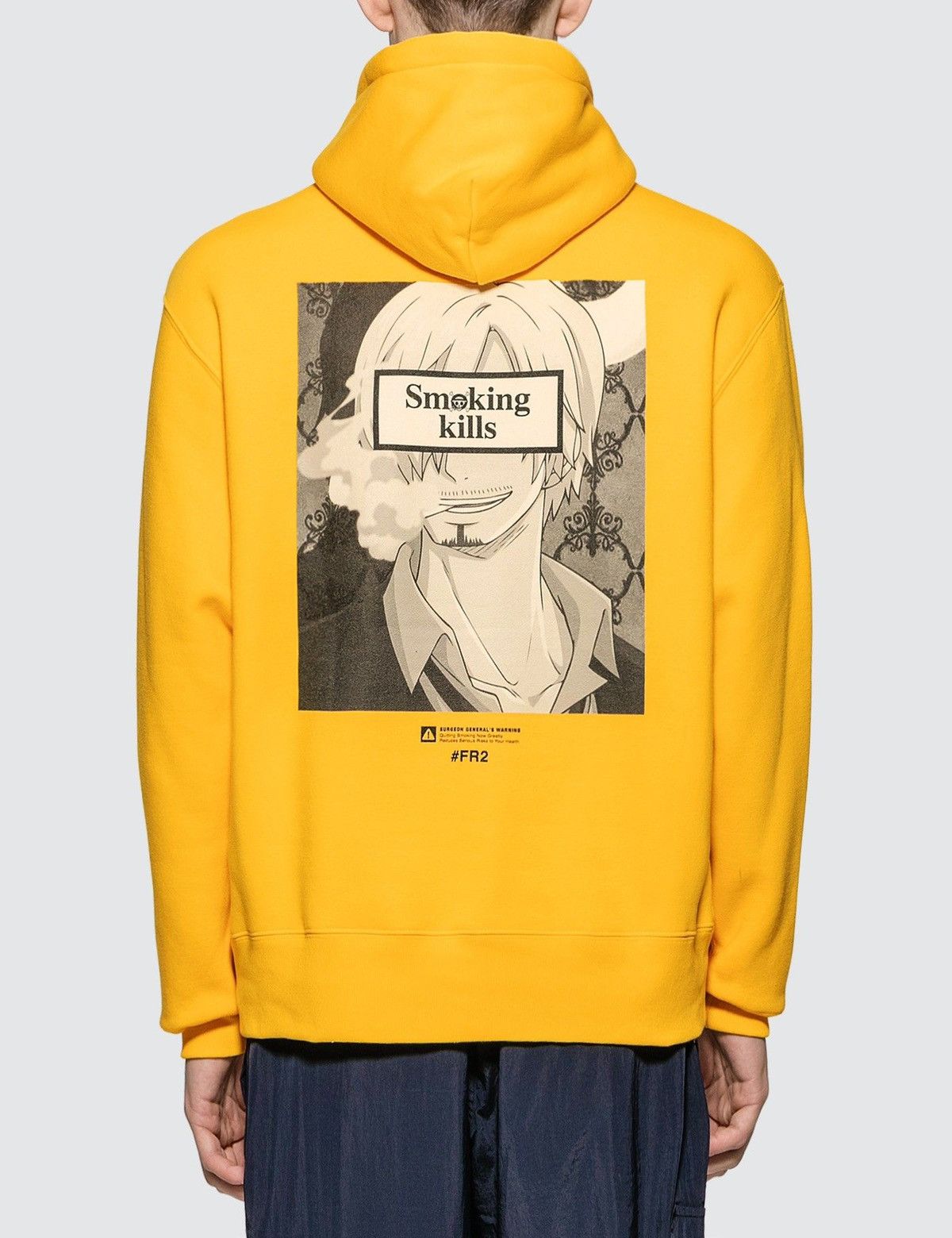 FR2 × One Piece FR2 X ONE PIECE SANJI SMOKING KILLS HOODIE | Grailed