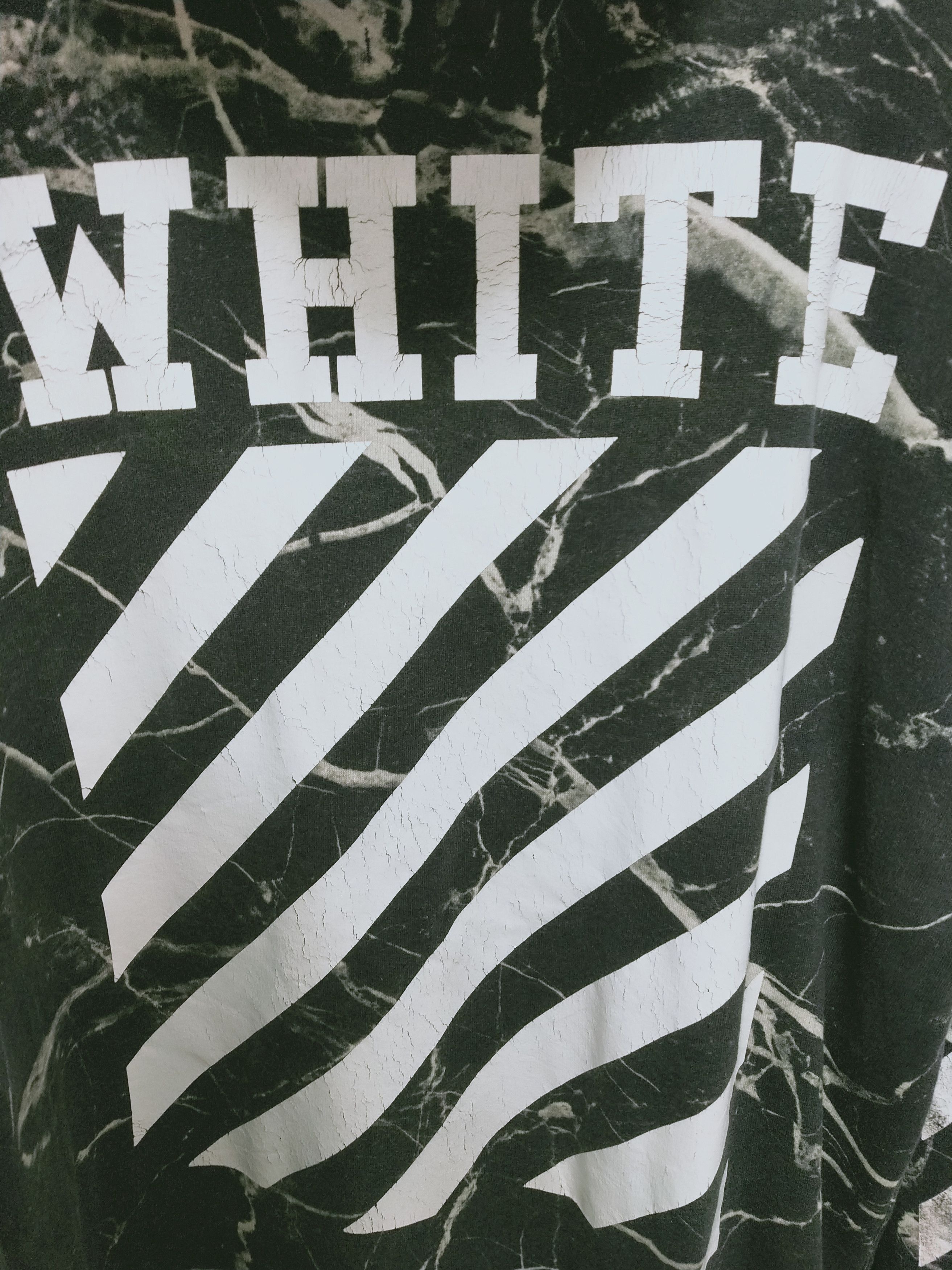 Off-White Marble Caravaggio Hoodie Size US M / EU 48-50 / 2 - 4 Thumbnail