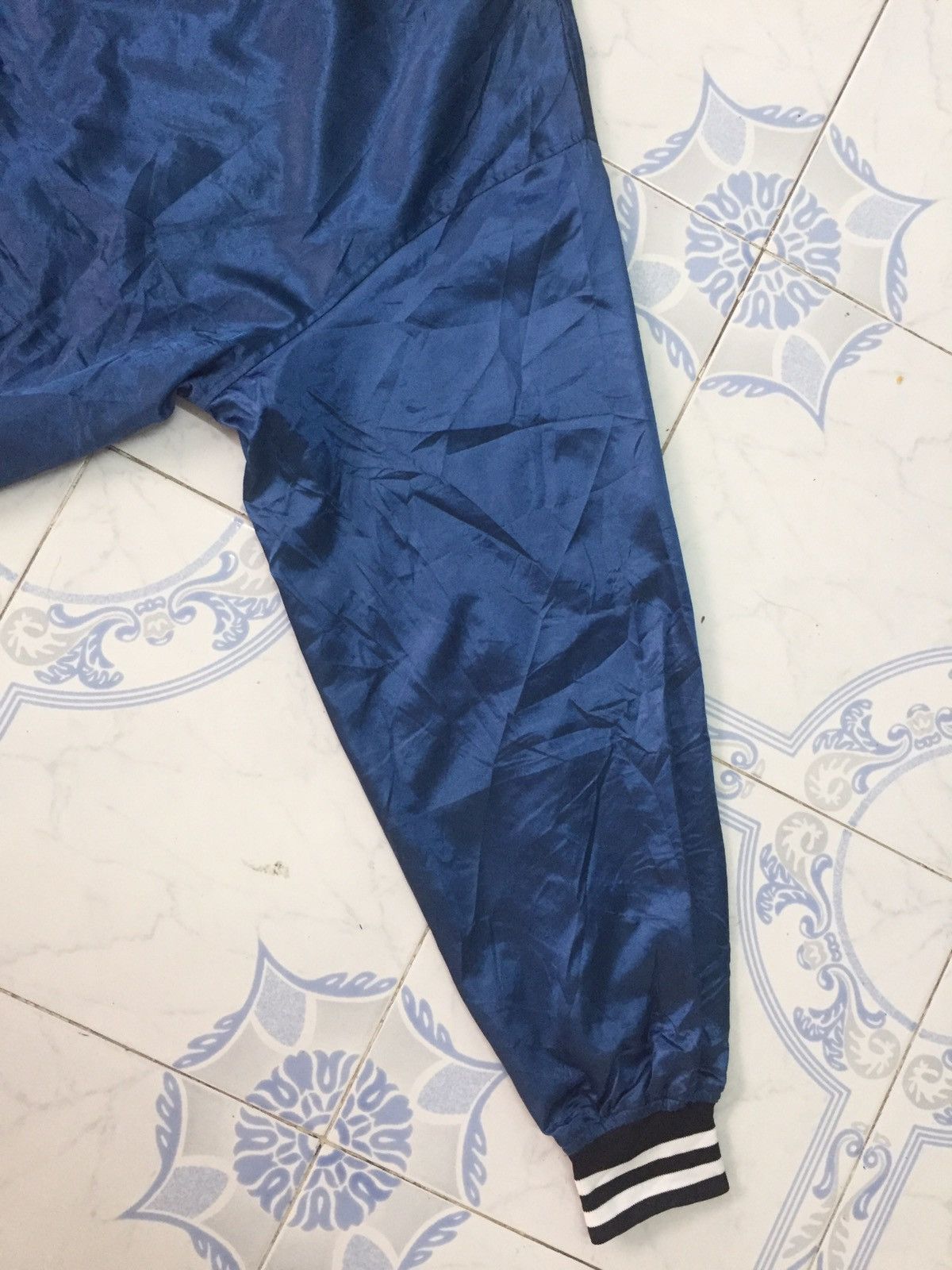 Japanese Brand × Ordinary Fits Japanese Thin Plain Flashy Blue Snap Button Jacket Size US L / EU 52-54 / 3 - 5 Thumbnail