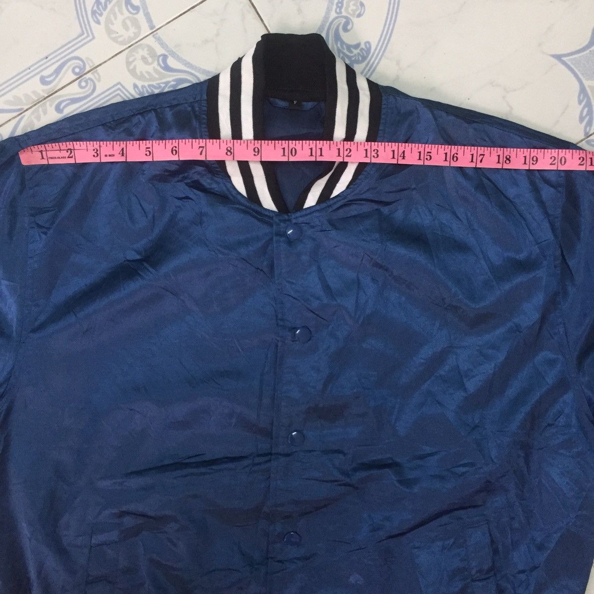 Japanese Brand × Ordinary Fits Japanese Thin Plain Flashy Blue Snap Button Jacket Size US L / EU 52-54 / 3 - 16 Thumbnail
